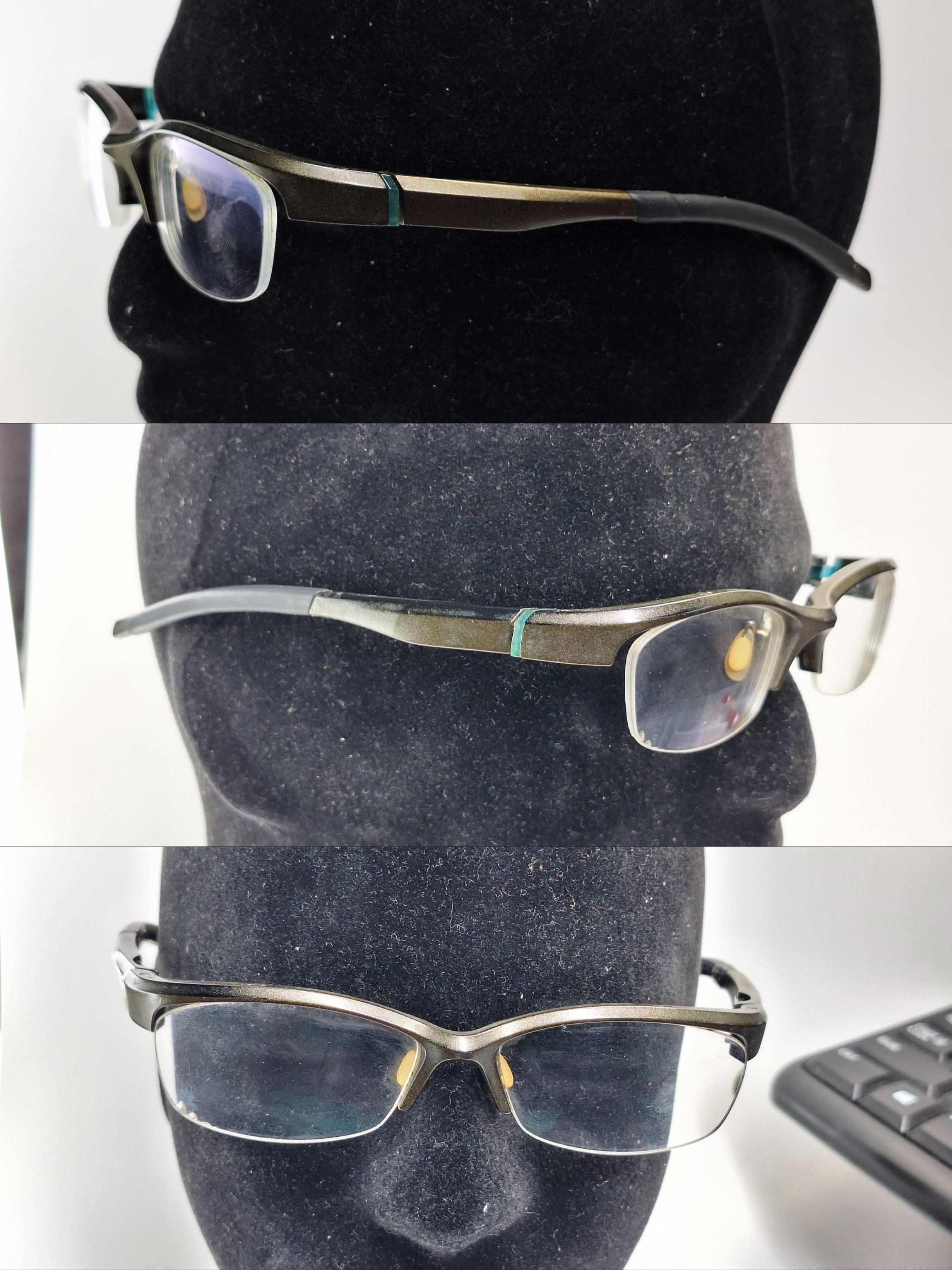 JINS JINS Airframe MRN-17S-146 Semi-Rimless Lightweight Eyeglass Size ONE SIZE - 7 Thumbnail