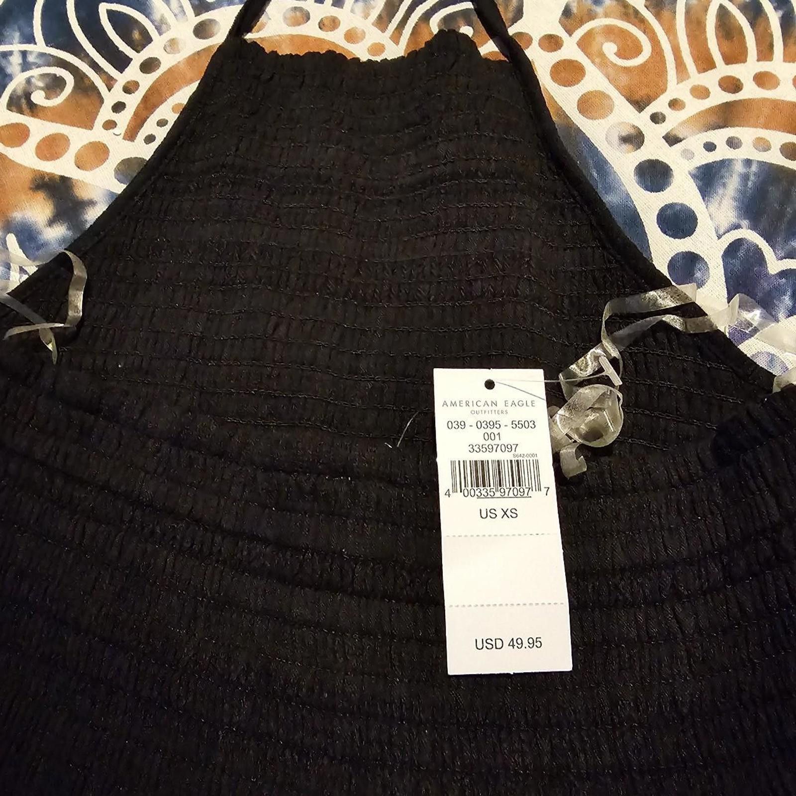 American Eagle Outfitters American Eagle Women's XS Black Dress NWT Size XS / US 0-2 / IT 36-38 - 7 Thumbnail