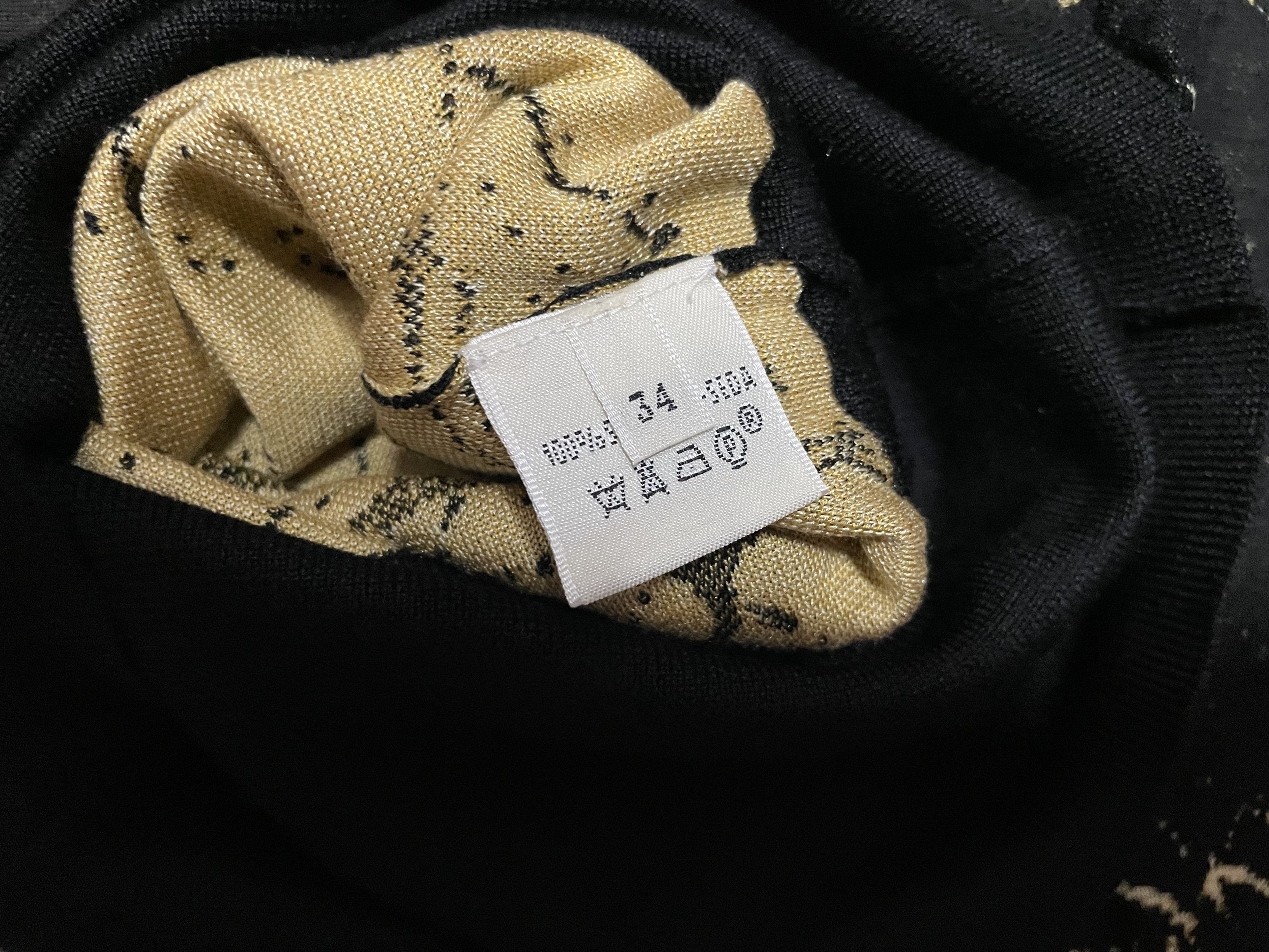 Hermes × Maison Margiela Hermes Gold Marble Longsleeve Shirt Size XS / US 0-2 / IT 36-38 - 5 Thumbnail