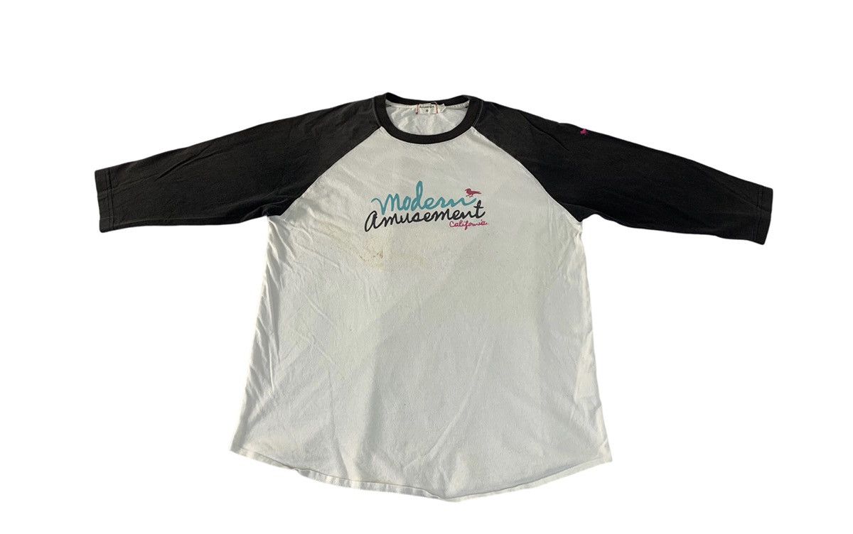 Japanese Brand Modern Amusement California Santa River Raglan Sleeve 3q Tee Size US M / EU 48-50 / 2 - 1 Thumbnail