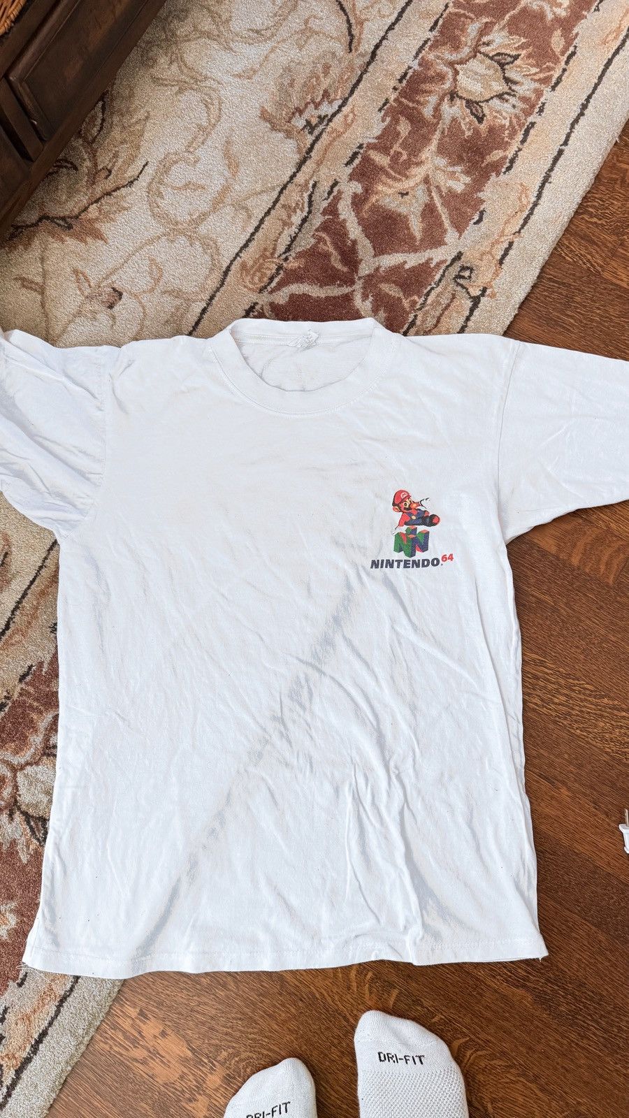 Nintendo × Vintage Nintendo N64 New Dimension Of Fun Vintage T-Shirt Rare Size US XL / EU 56 / 4 - 1 Thumbnail
