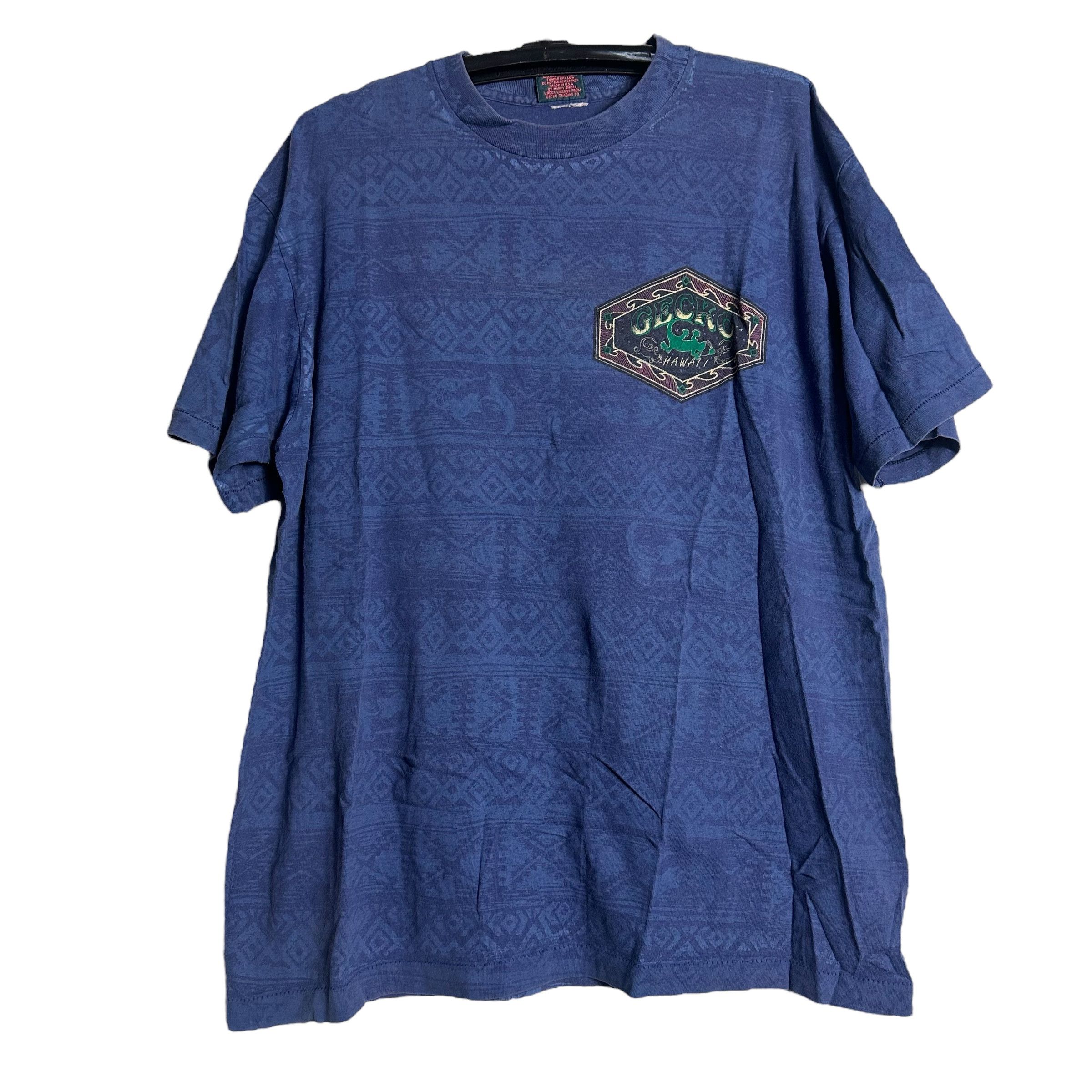 Hypebeast 🔥RARE🔥Vintage Gecko Hawaii All Print T-shirt Single Stich Size US XL / EU 56 / 4 - 1 Thumbnail