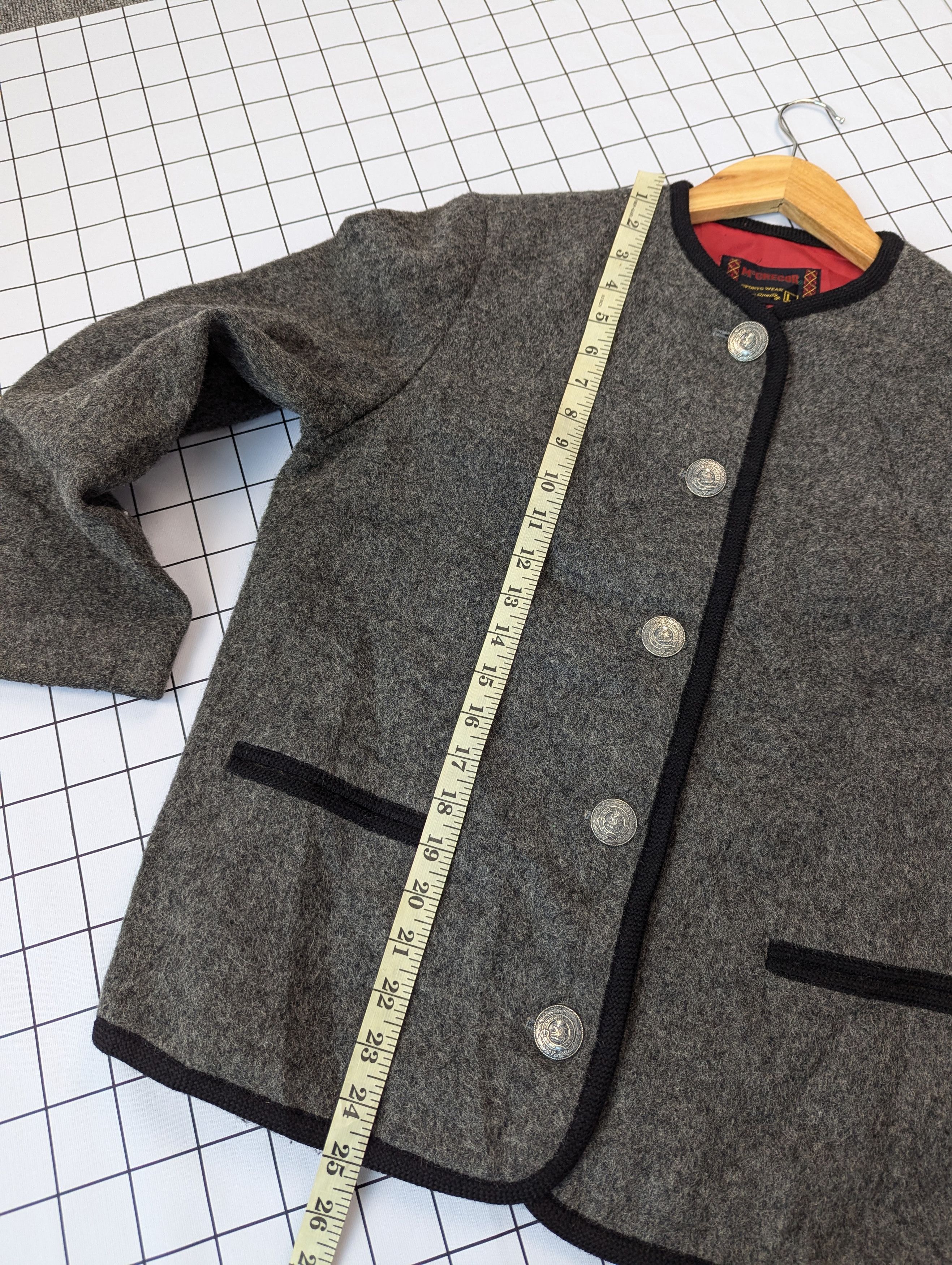 Japanese Brand × McGregor × Vintage Vintage Mc Gregor Wool Button Ups Jacket Size L / US 10 / IT 46 - 14 Thumbnail
