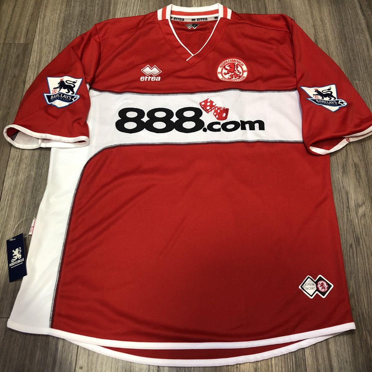 Other Middlesbrough 05/06 home shirt #19 Downing Size US XL / EU 56 / 4 - 1 Thumbnail