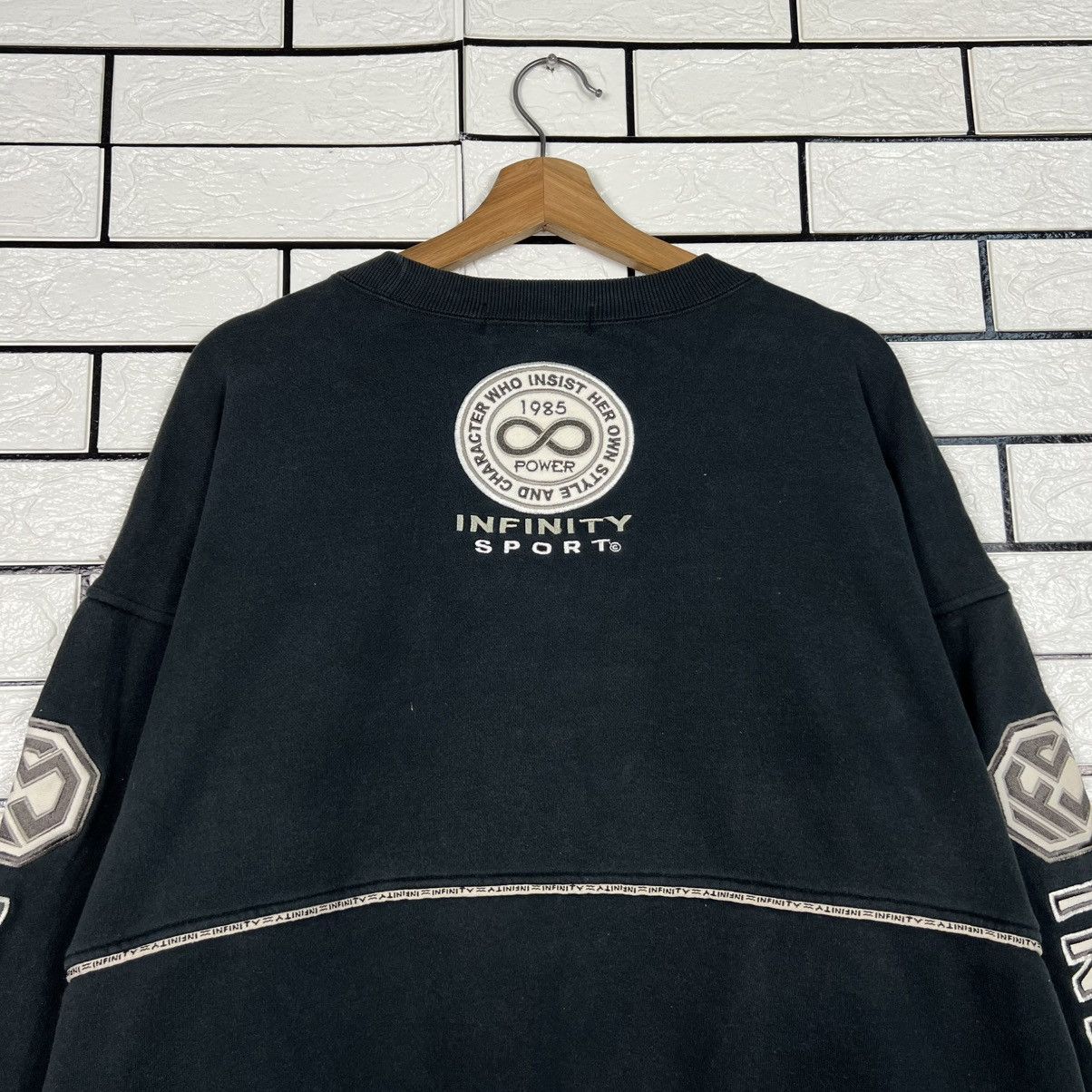 Japanese Brand Vintage INFINTY SPORT Embroidery Logo Sweatshirt #3969-C181 Size US XXL / EU 58 / 5 - 15 Thumbnail