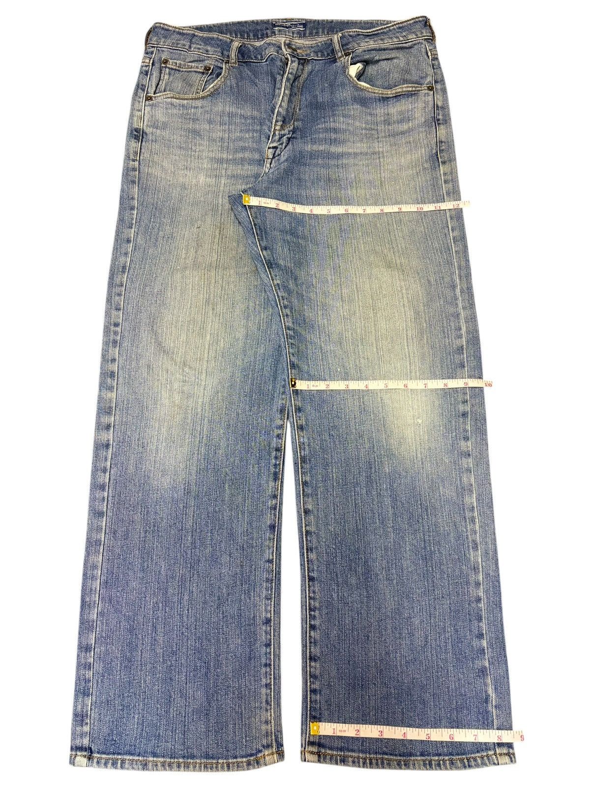 Fubu Vintage Japanese Brand Faded Wash Baggy Jeans Size 34" / US 12 / IT 48 - 8 Thumbnail