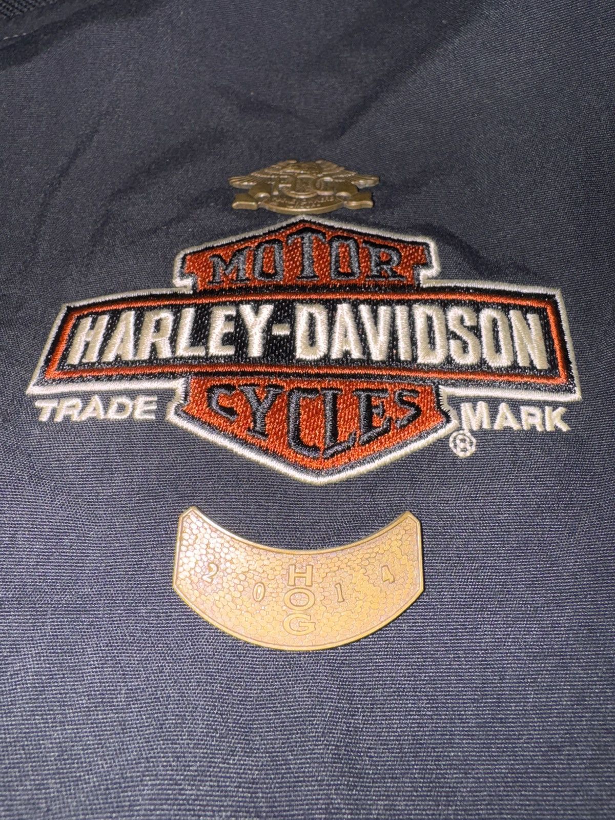 Harley Davidson HOG Harley Davidson Bomber Jacket Hog Signs Size US L / EU 52-54 / 3 - 5 Thumbnail