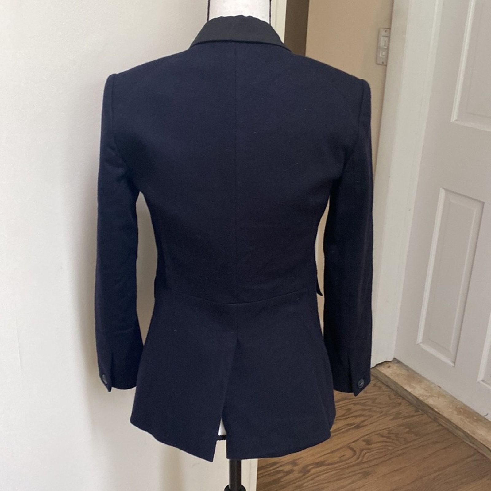 Rag & Bone Rag and Bone Black Wool Blazer Size 00 Size XXS / US 00 / IT 34 - 2 Thumbnail