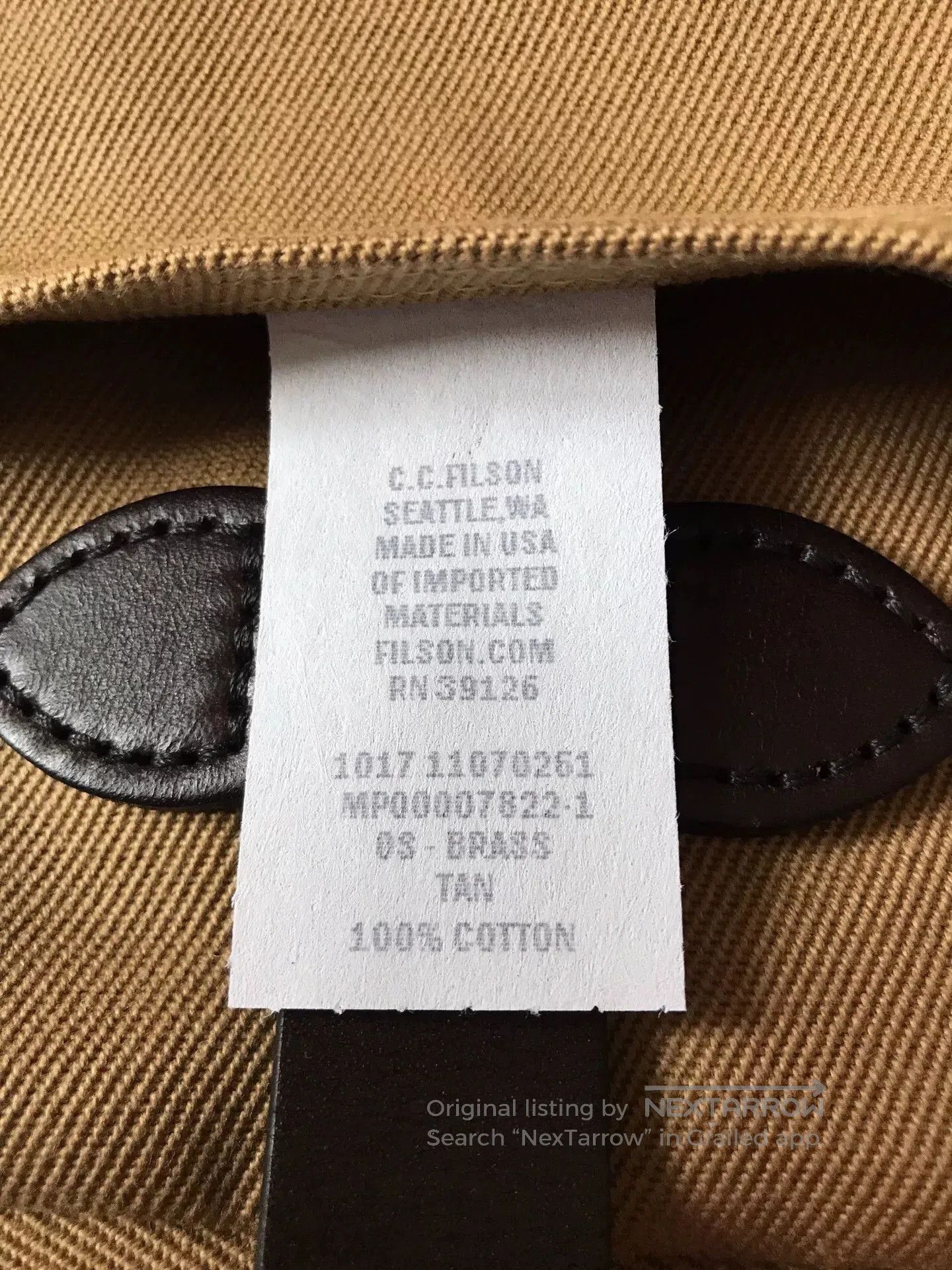 Filson Filson 70261 Heavy Canvas Tote Bag. Size ONE SIZE - 9 Thumbnail