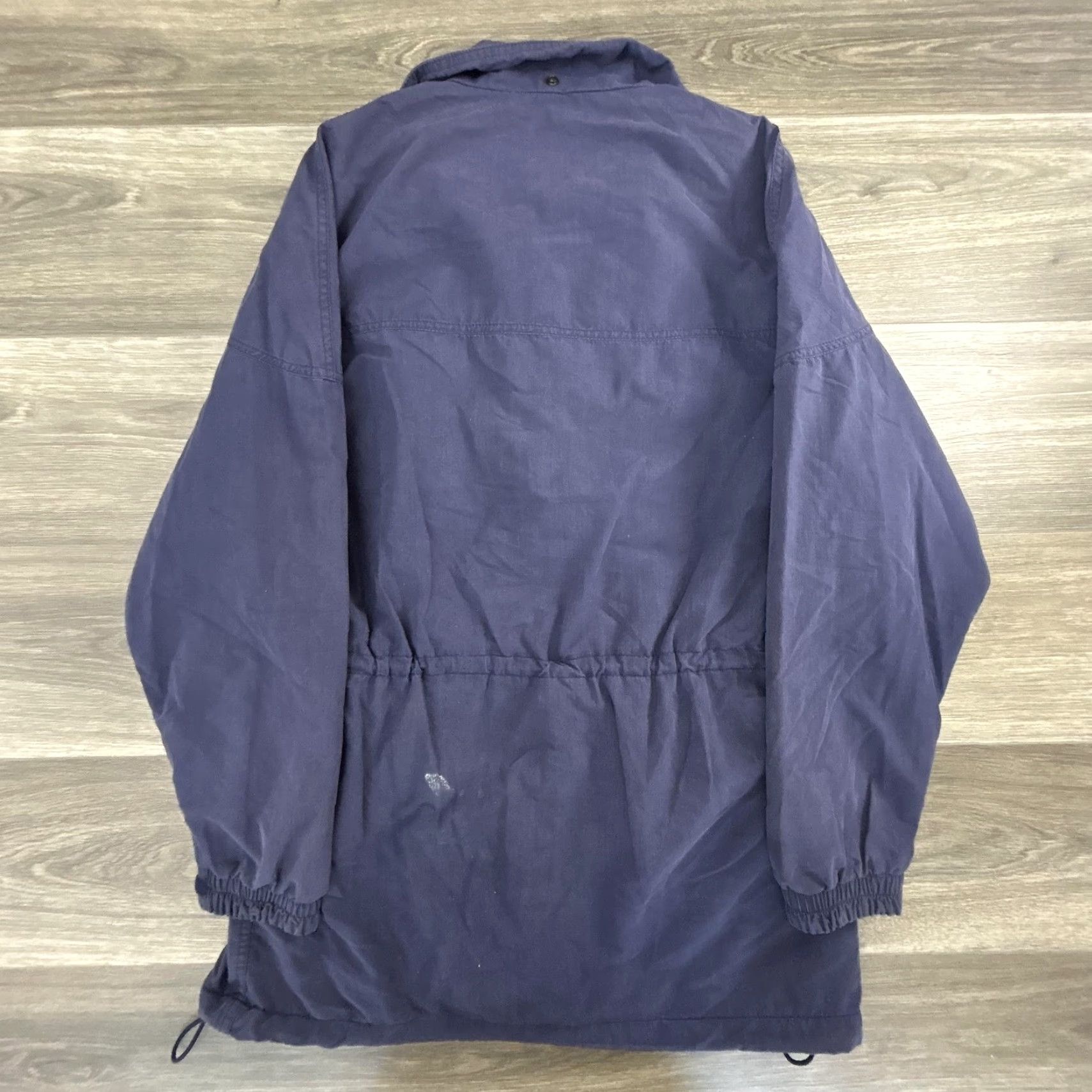 Vintage VINTAGE Woolrich Jacket Mens Medium Navy Blue Field Coat Parka Outdoors 90s Size M / US 6-8 / IT 42-44 - 6 Thumbnail