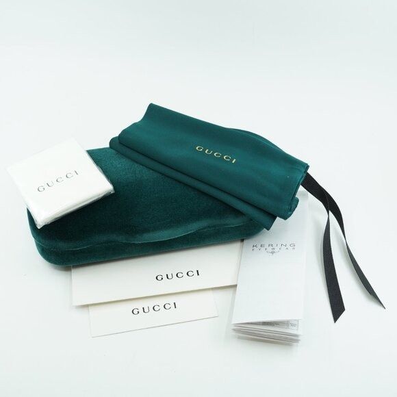 Gucci Gucci GG1738O 003 Eyeglasses Havana/Green - Lowest Price! Size ONE SIZE - 12 Thumbnail