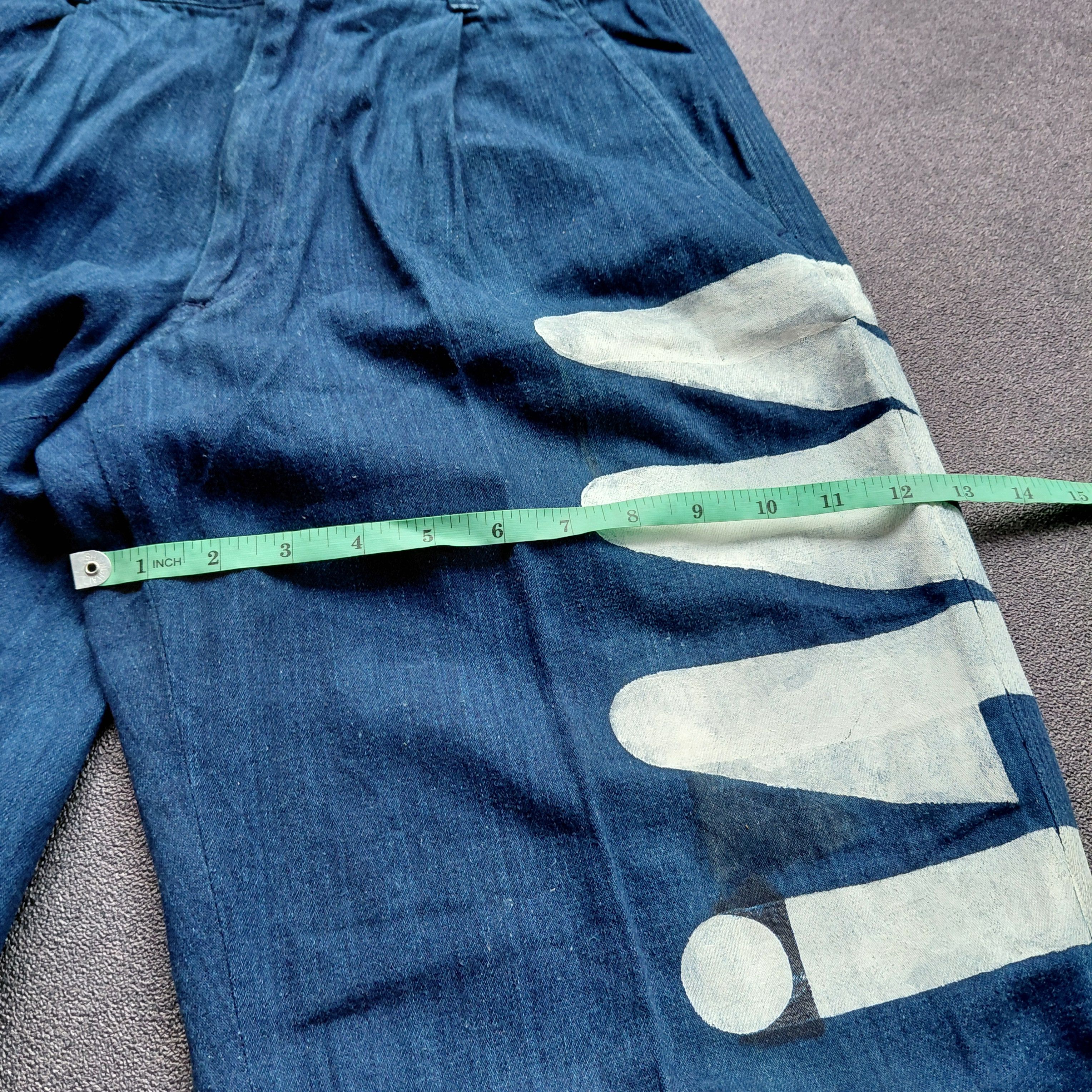 Issey Miyake Issey Miyake Men Painting Custom Made Pants Size US 30 / EU 46 - 13 Thumbnail