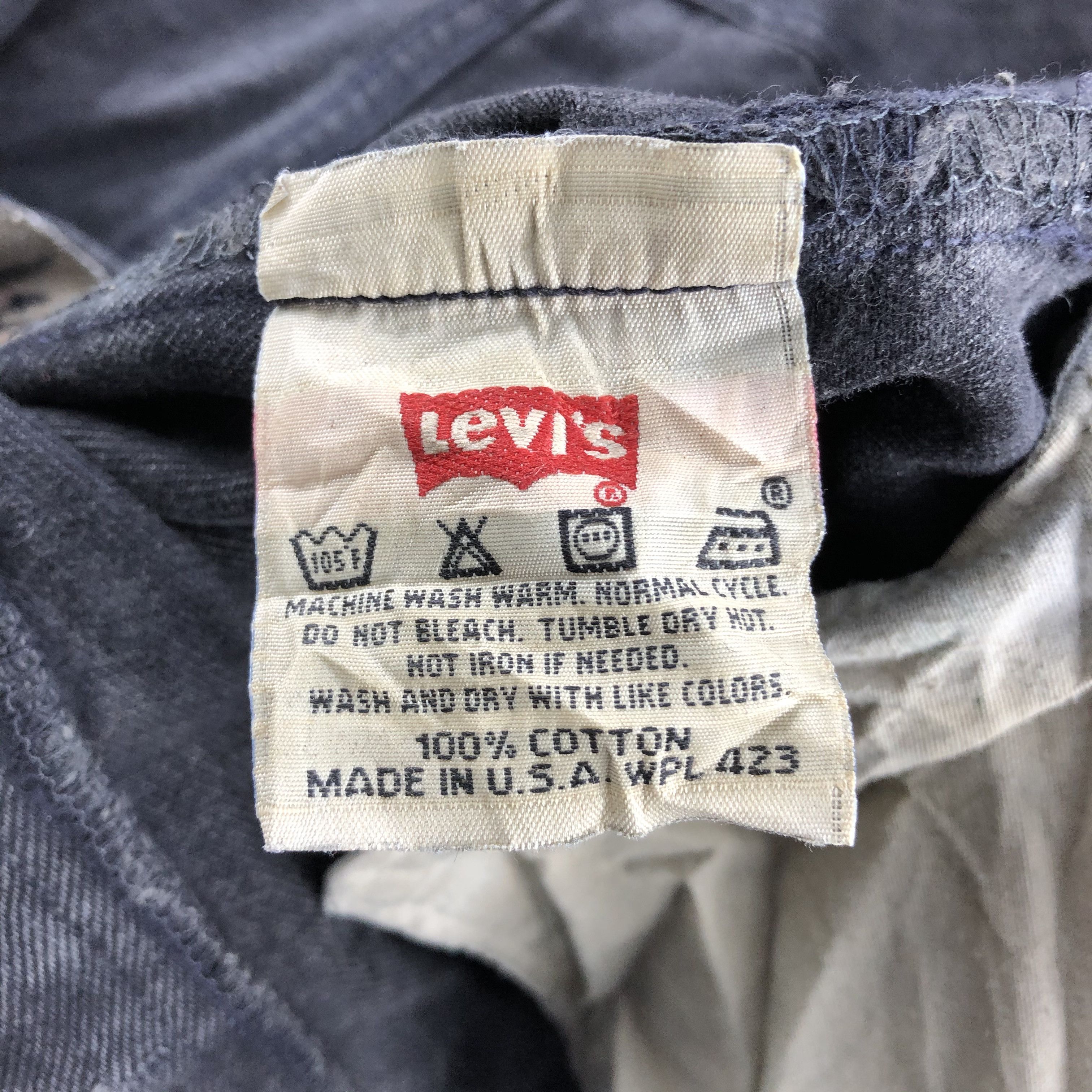 Levi's × Vintage 90s Vintage Levis 501 Earth Tone Jeans-JM2419 Size US 39 - 13 Thumbnail