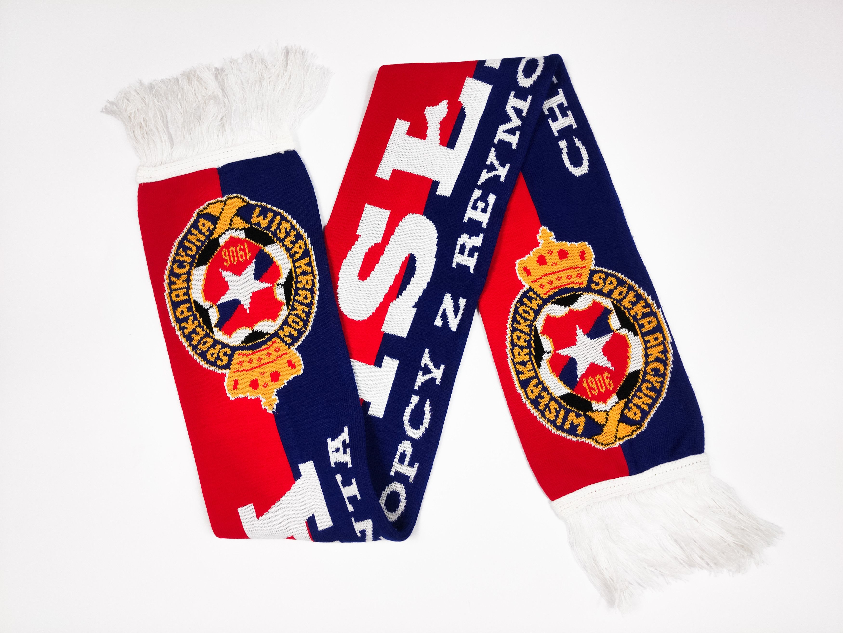 Other Wisła Kraków "Chłopcy z Reymonta" Fan Scarf Ultras Football Size ONE SIZE - 1 Thumbnail