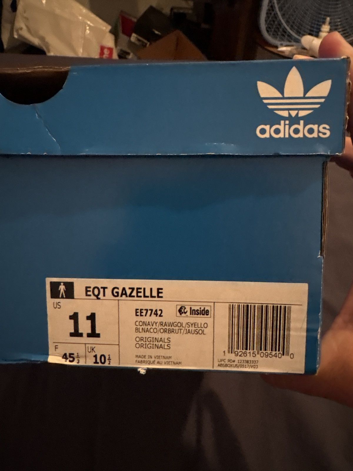 Adidas Adidas EQT GAZELLE size 11 Size US 11 / EU 44 - 8 Thumbnail