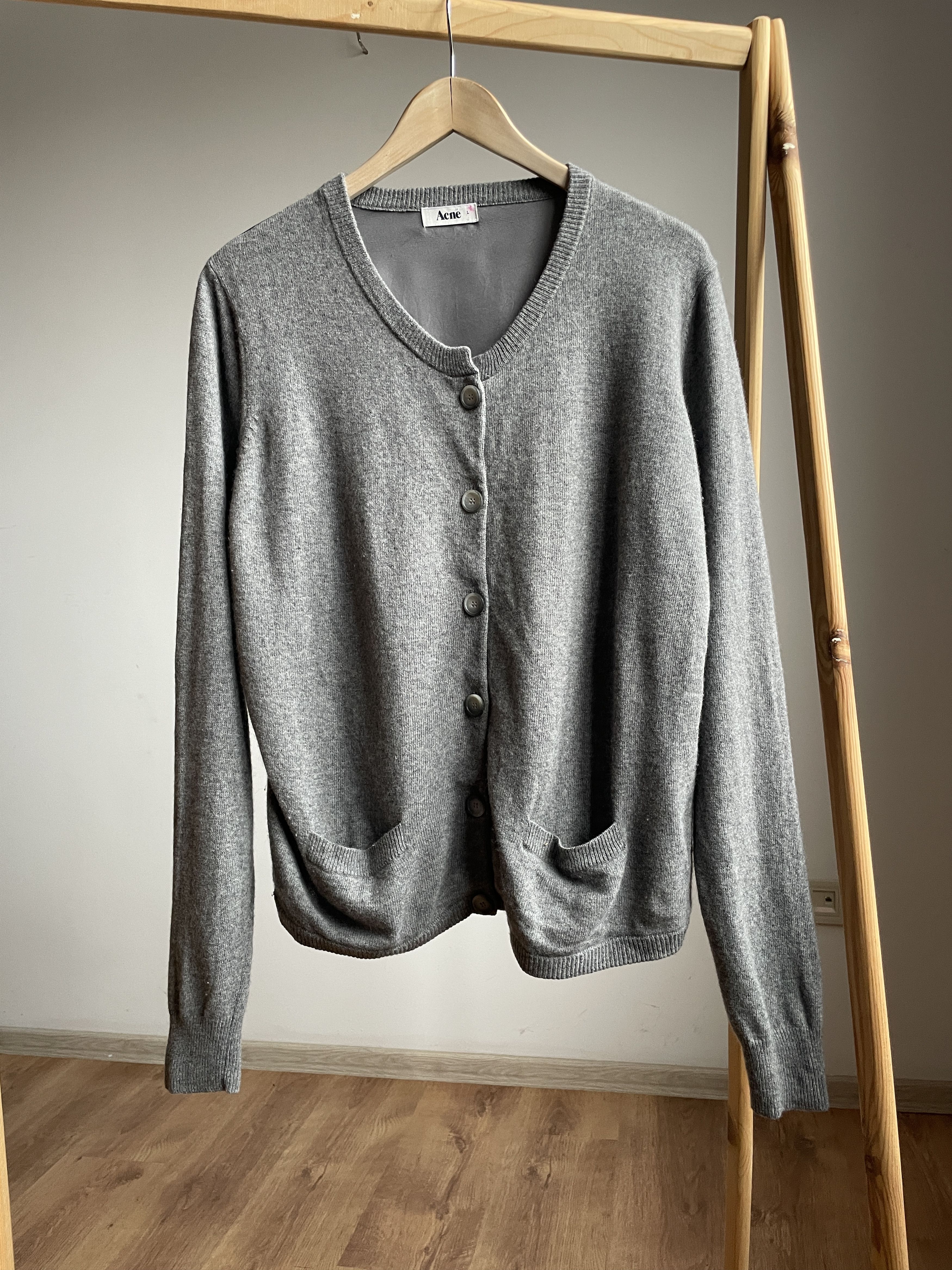 Acne Studios Acne Studios A/W 2008 Will Wool Cashmere Womens Cardigan Size L / US 10 / IT 46 - 1 Thumbnail