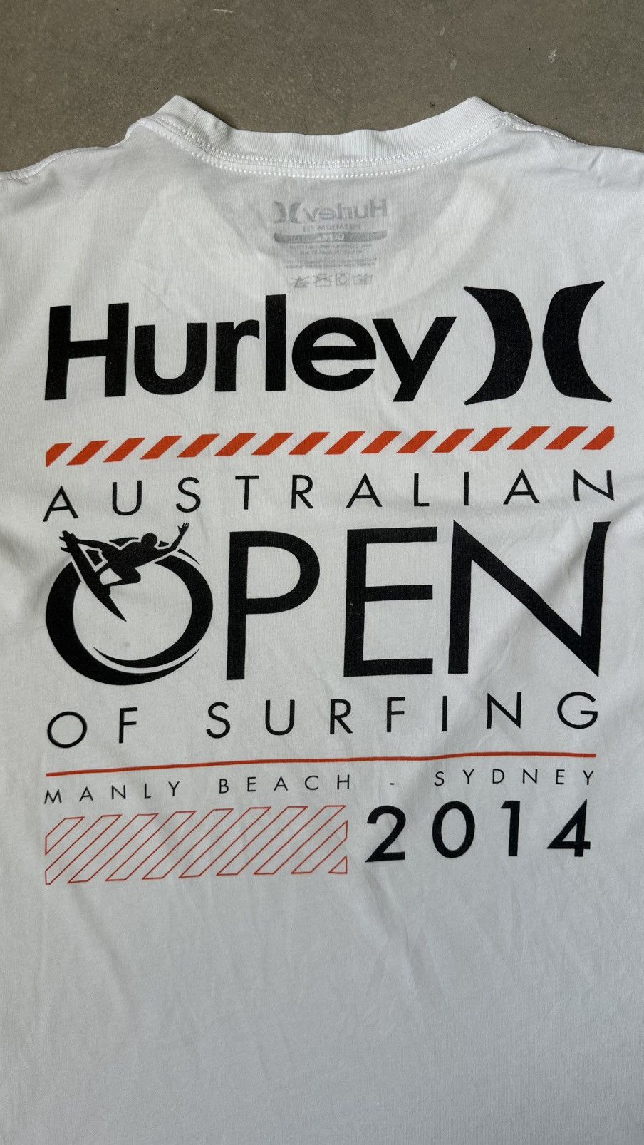 Hurley HURLEY AUSTRALIAN OPEN SURFING TEE Size US L / EU 52-54 / 3 - 7 Thumbnail