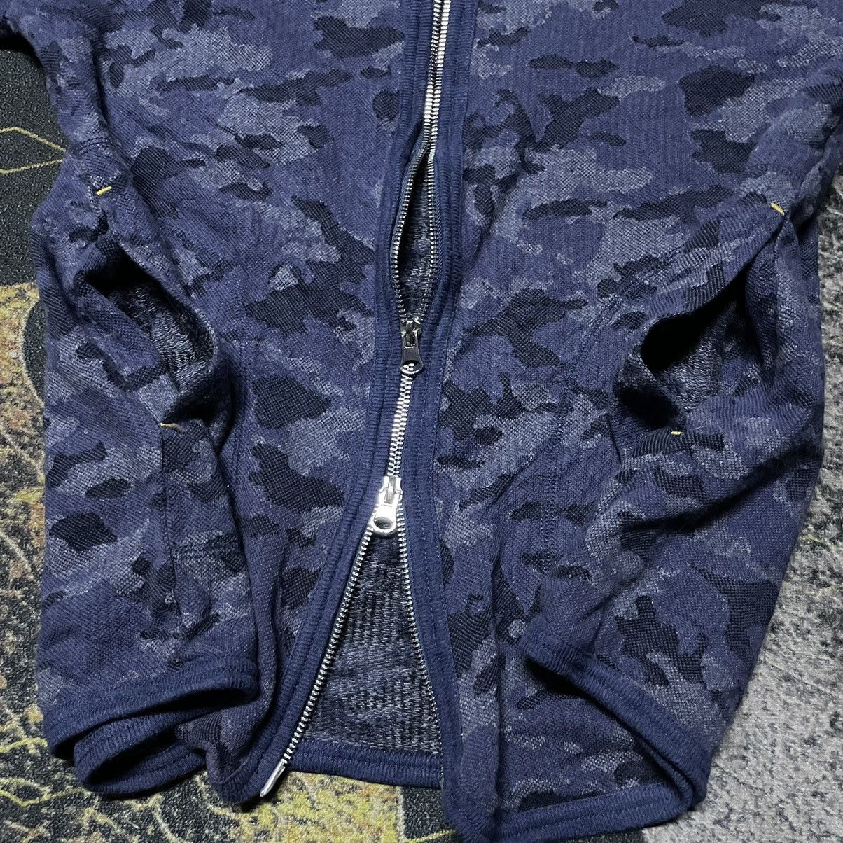 Japanese Brand × Vintage 💥Vintage M2squared Camo Zipper Sweater Size US L / EU 52-54 / 3 - 4 Thumbnail