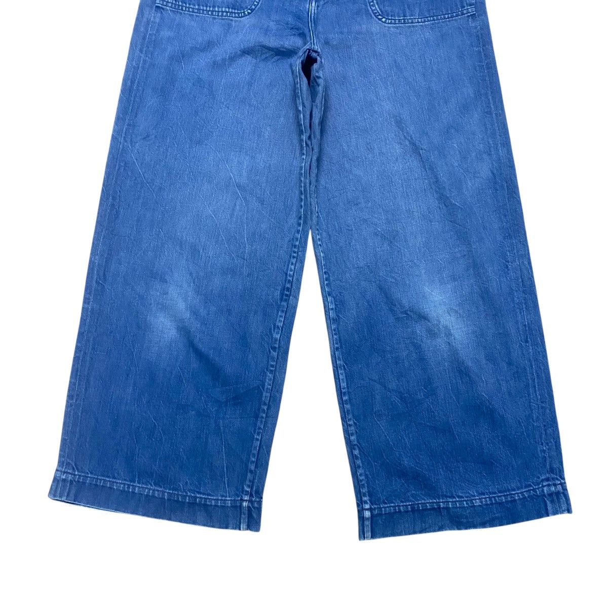 45rpm 45rpm Denim Wide Leg Fatigue Pants Size US 30 / EU 46 - 6 Thumbnail