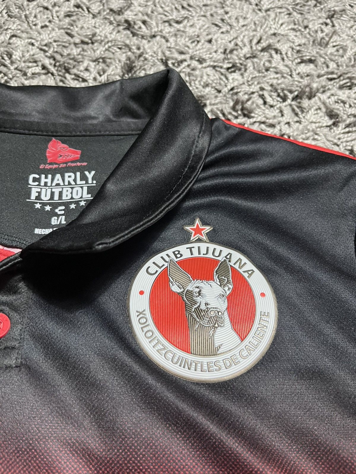Vintage CHARLY XOLOS DE TIJUANA 2017/18 TRIKOT SOCCER JERSEY Size US L / EU 52-54 / 3 - 2 Thumbnail