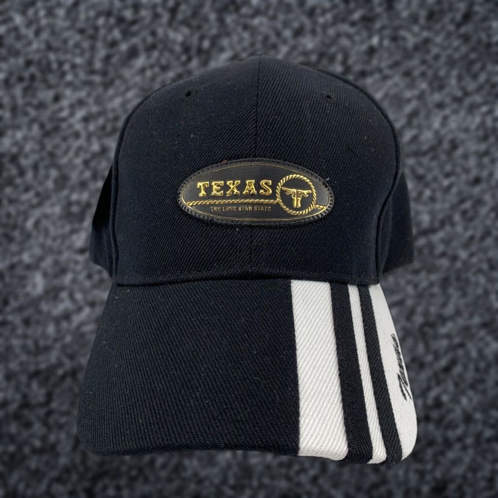 Vintage Metro Town Collection Men's Black Texas The Lone Star State Baseball Hat NWT Size ONE SIZE - 1 Thumbnail