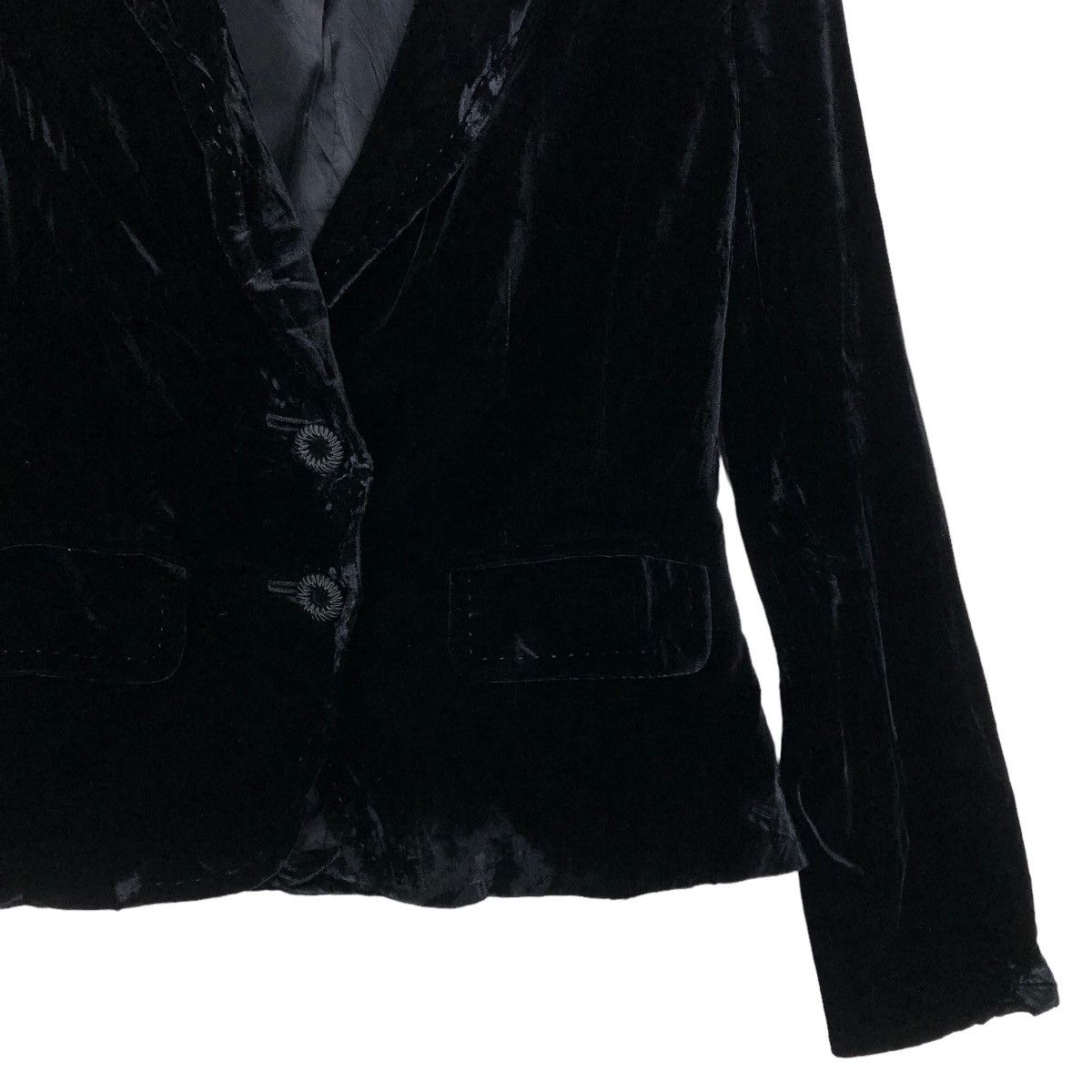 Balmain 🔥Rich Black - Suits Velvet Coats Jacket Balmain Paris Size M / US 6-8 / IT 42-44 - 5 Thumbnail