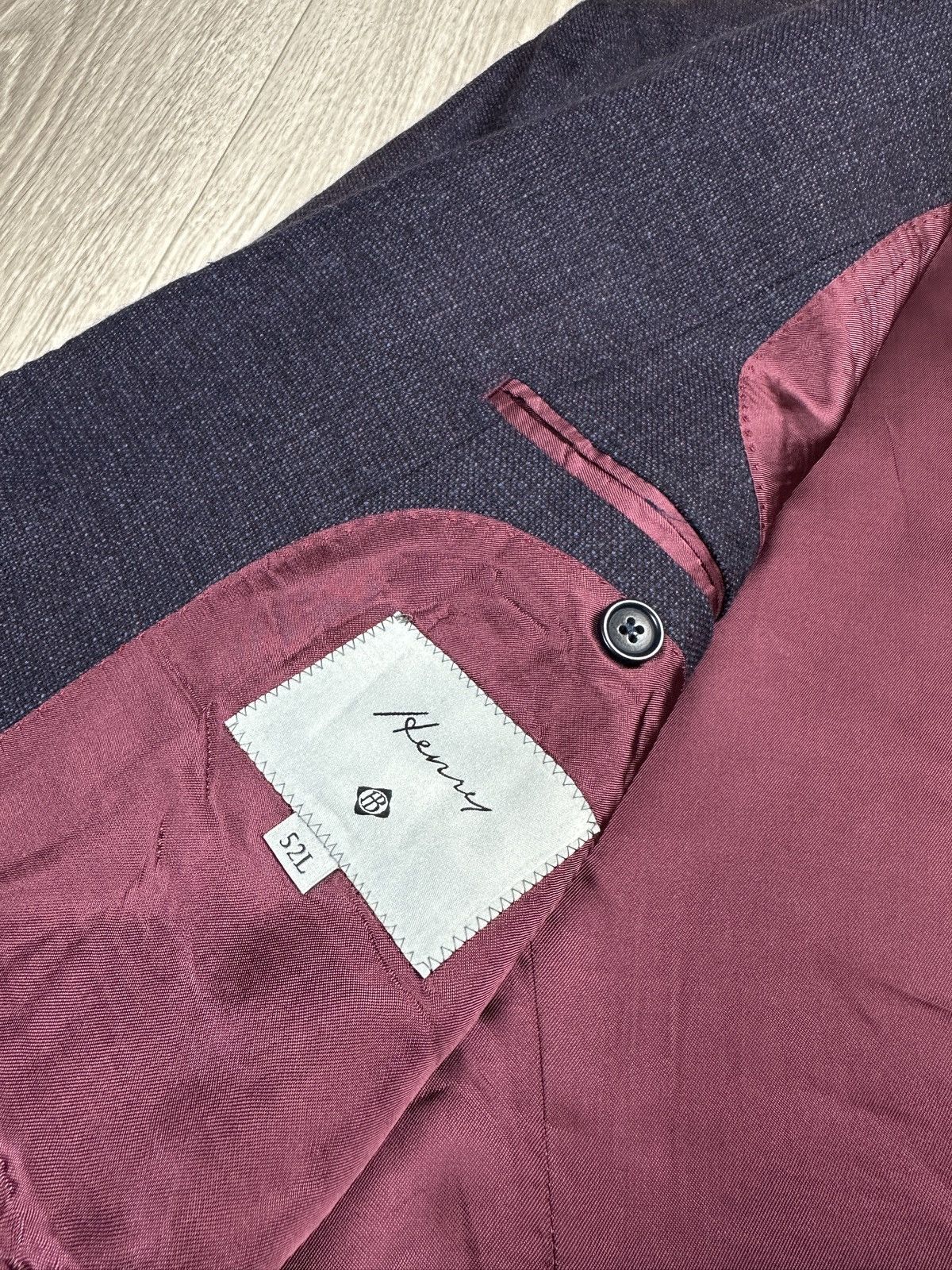 Loro Piana Henry by Loro Piana Blazer Wool Jacket Size 52L - 15 Thumbnail