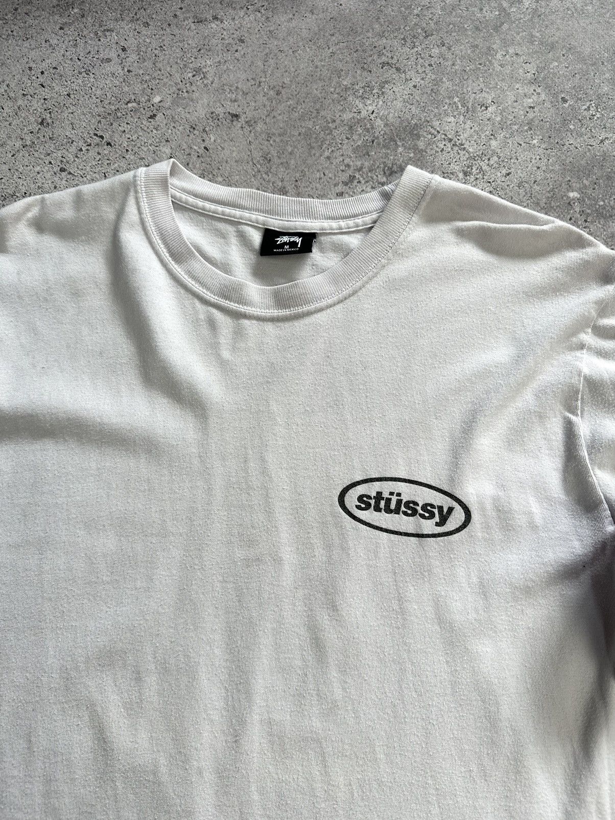 Stussy × Vintage Vintage Stussy Y2K Long Sleeve Big Logo Distressed Size US M / EU 48-50 / 2 - 10 Thumbnail