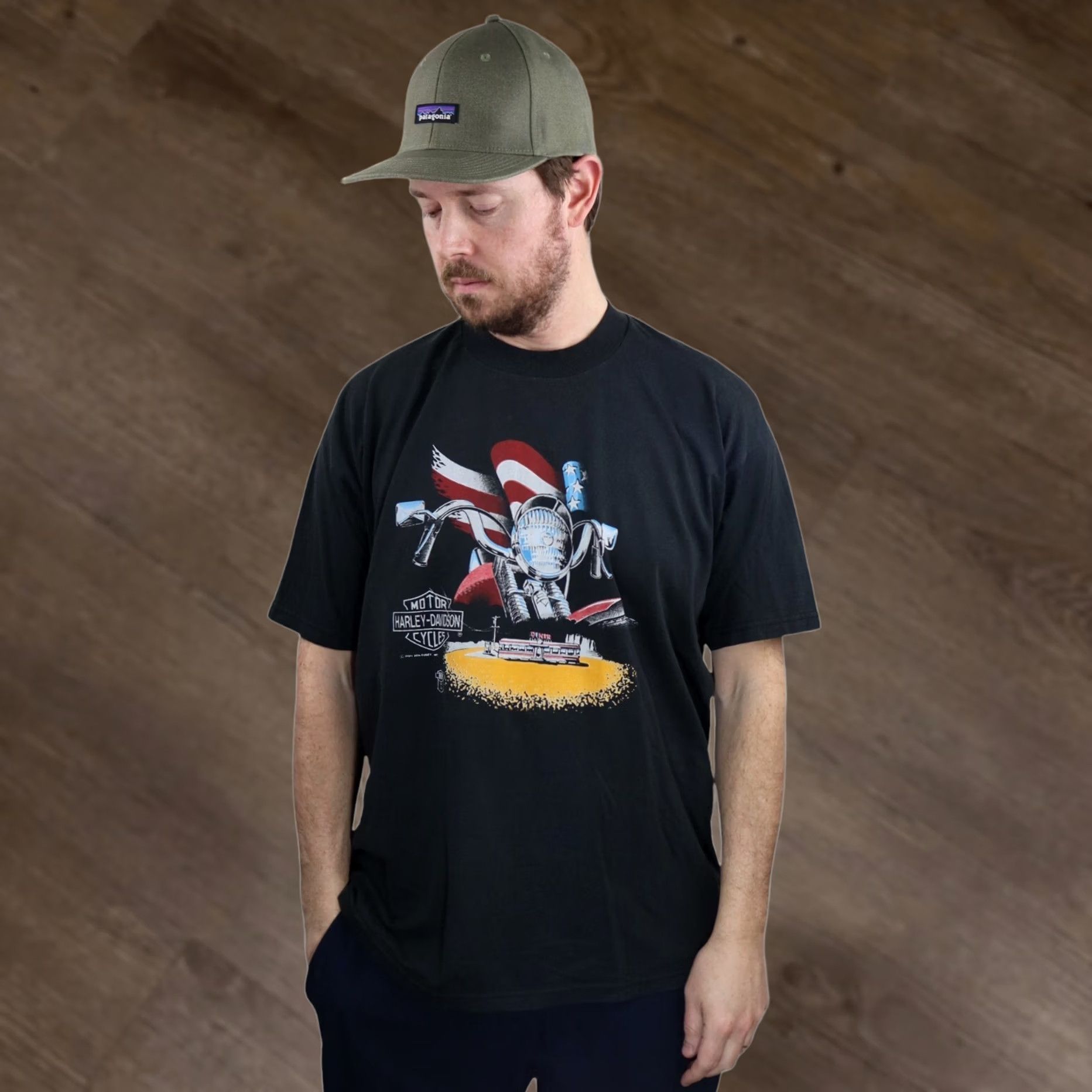Harley Davidson × Vintage Vintage Harley-Davidson Waco, TX tee 