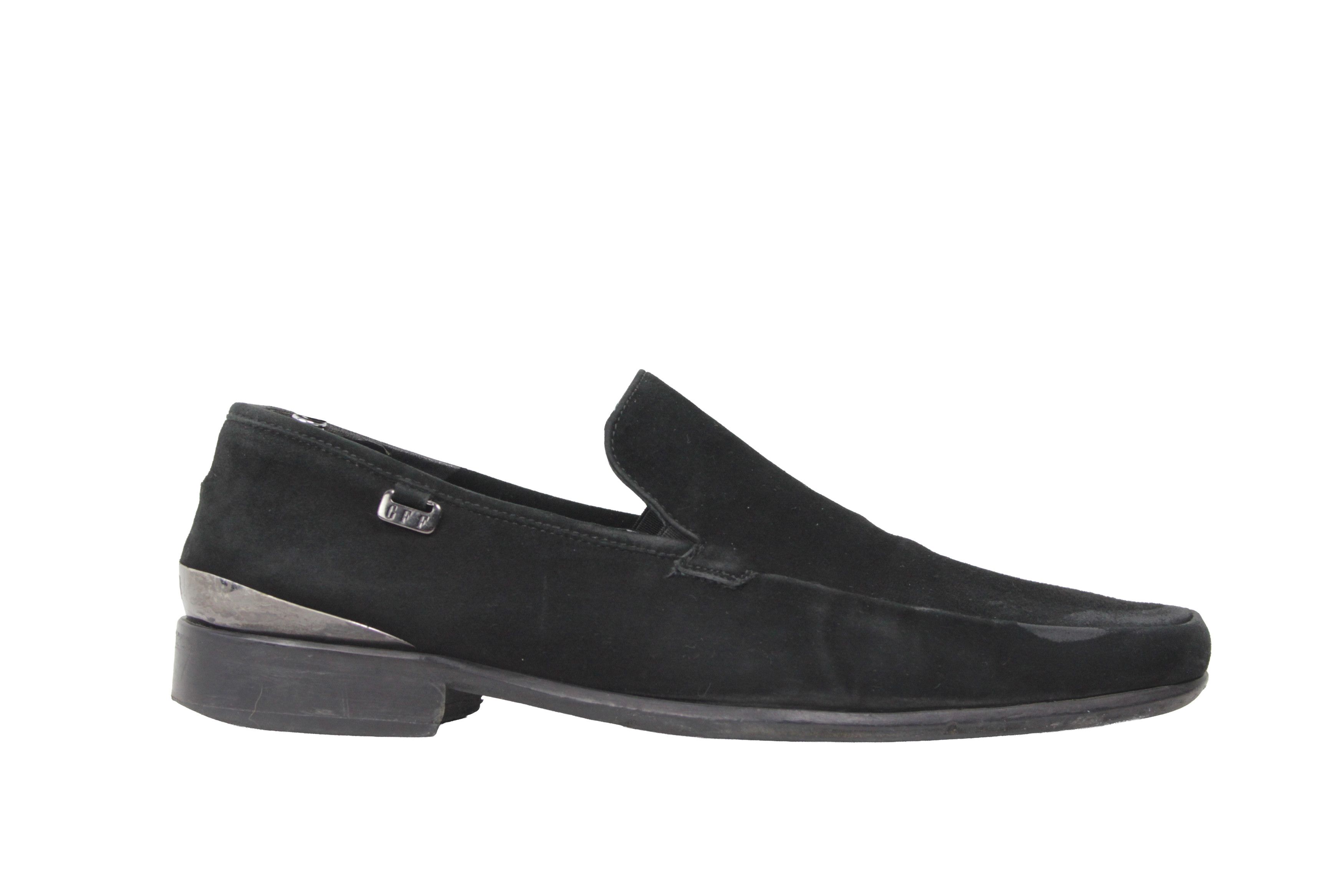 Gianfranco Ferre 90S Logo Suede Loafers Vintage Size US 9 / IT 39 - 1 Thumbnail