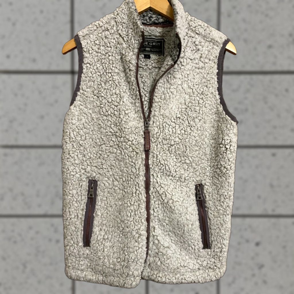 Vintage VINTAGE True Grit Sherpa Vest Shirt? Size XS / US 0-2 / IT 36-38 - 1 Thumbnail