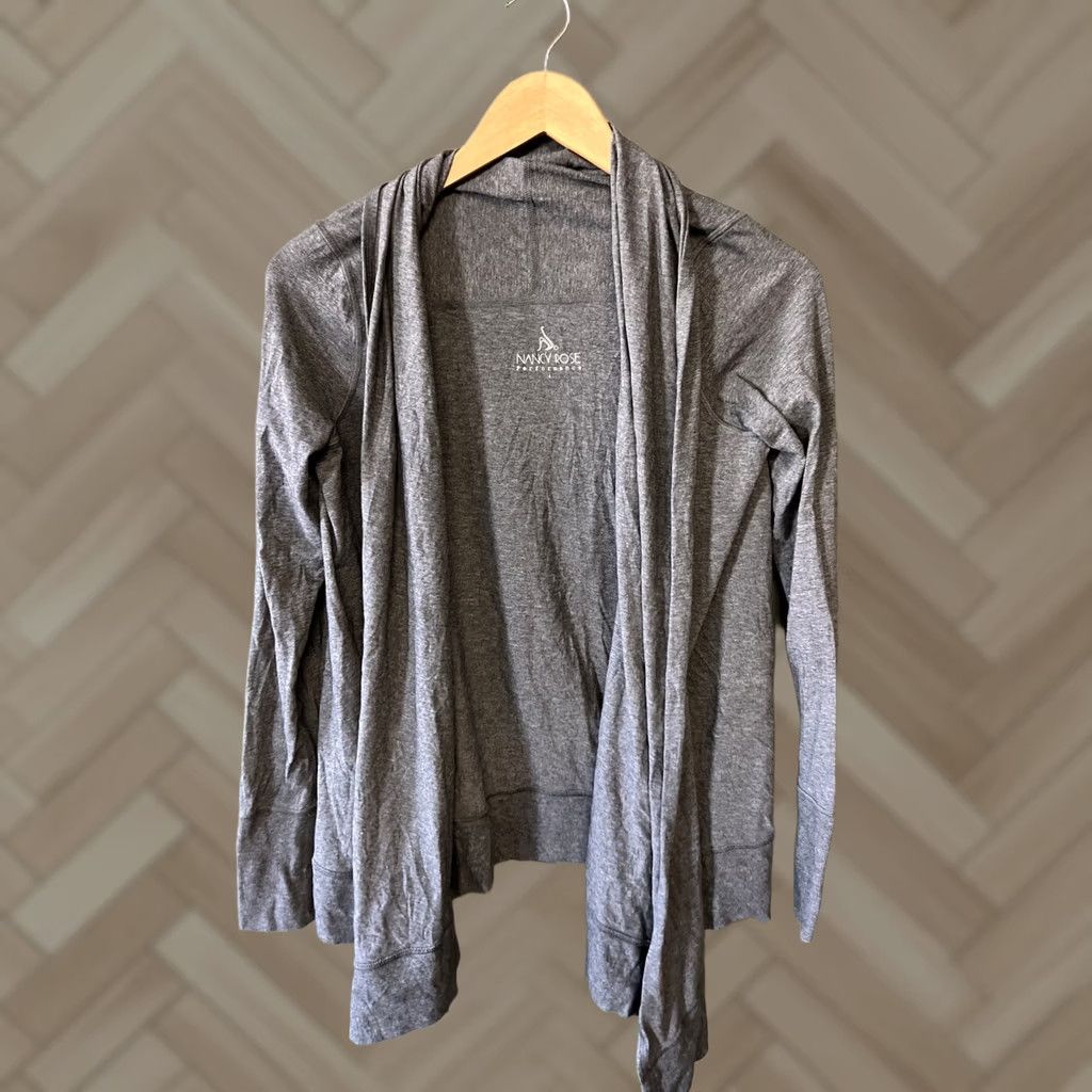 Vintage Nancy Rose Performance Cardigan Sweater Women Gray 4 Size S / US 4 / IT 40 - 1 Thumbnail