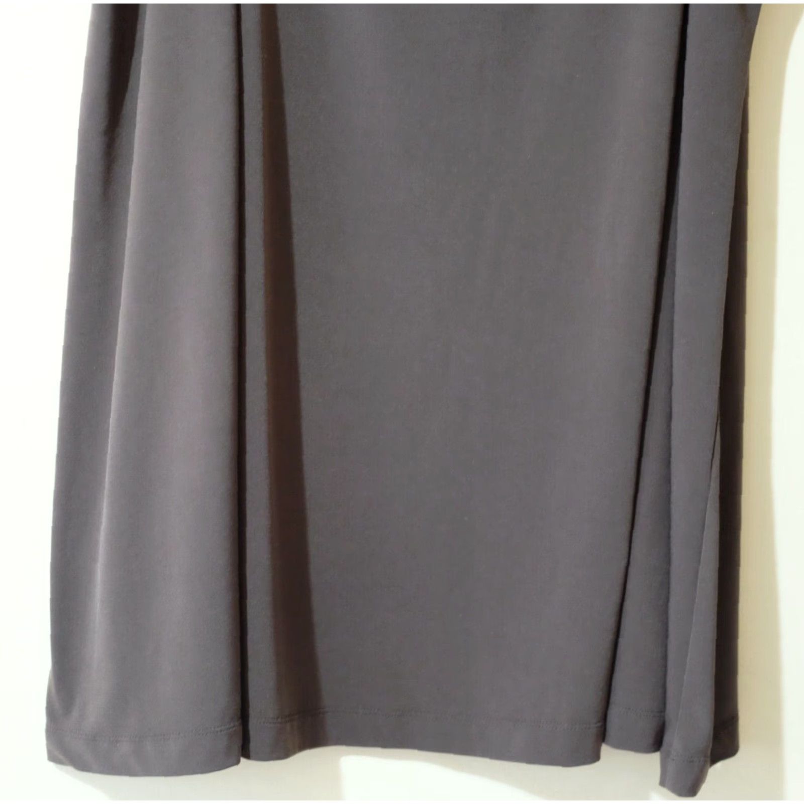 Merona Merona Skirt Brown A-Line Knee Length Pull On 28W/30W Women's 25" Stretch Size 28" / US 6 / IT 42 - 3 Thumbnail