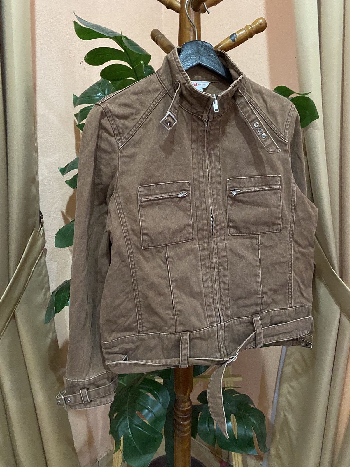Japanese Brand Tasse Tasse Brown Utility Cotton Jacket Japanese Streetwear Size M / US 6-8 / IT 42-44 - 3 Thumbnail