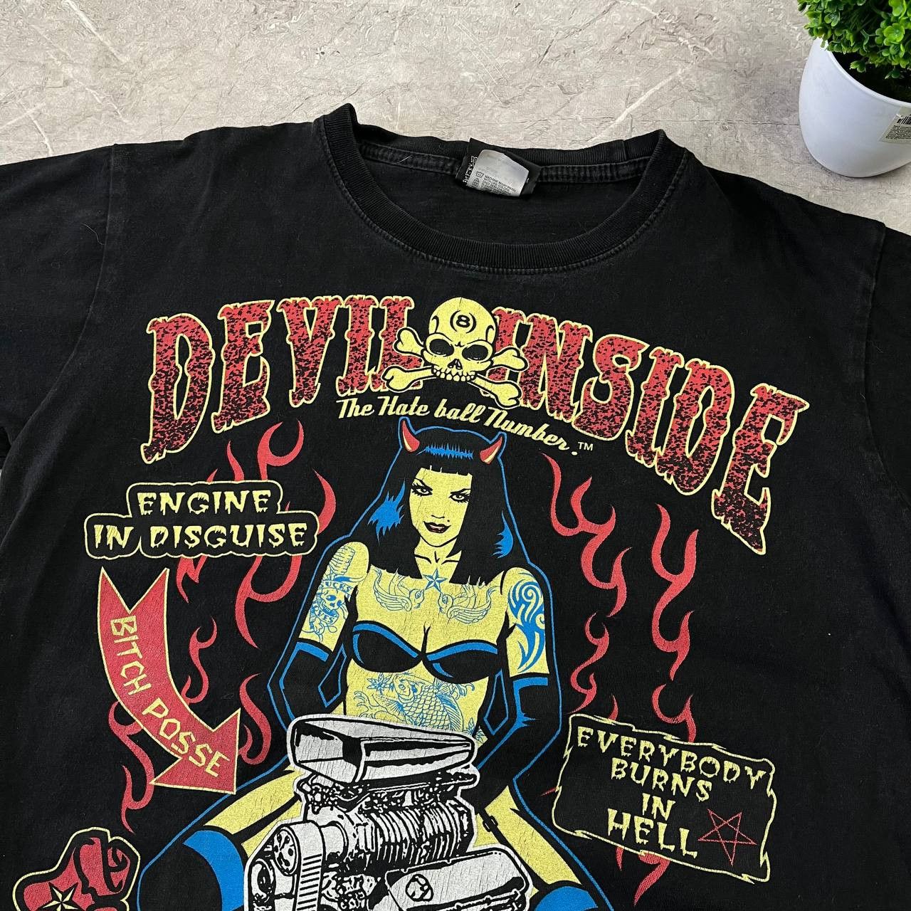 Hysteric Glamour Vintage Billy Eight Shirt Evil Indide Hysteric Glamour Size US M / EU 48-50 / 2 - 5 Thumbnail