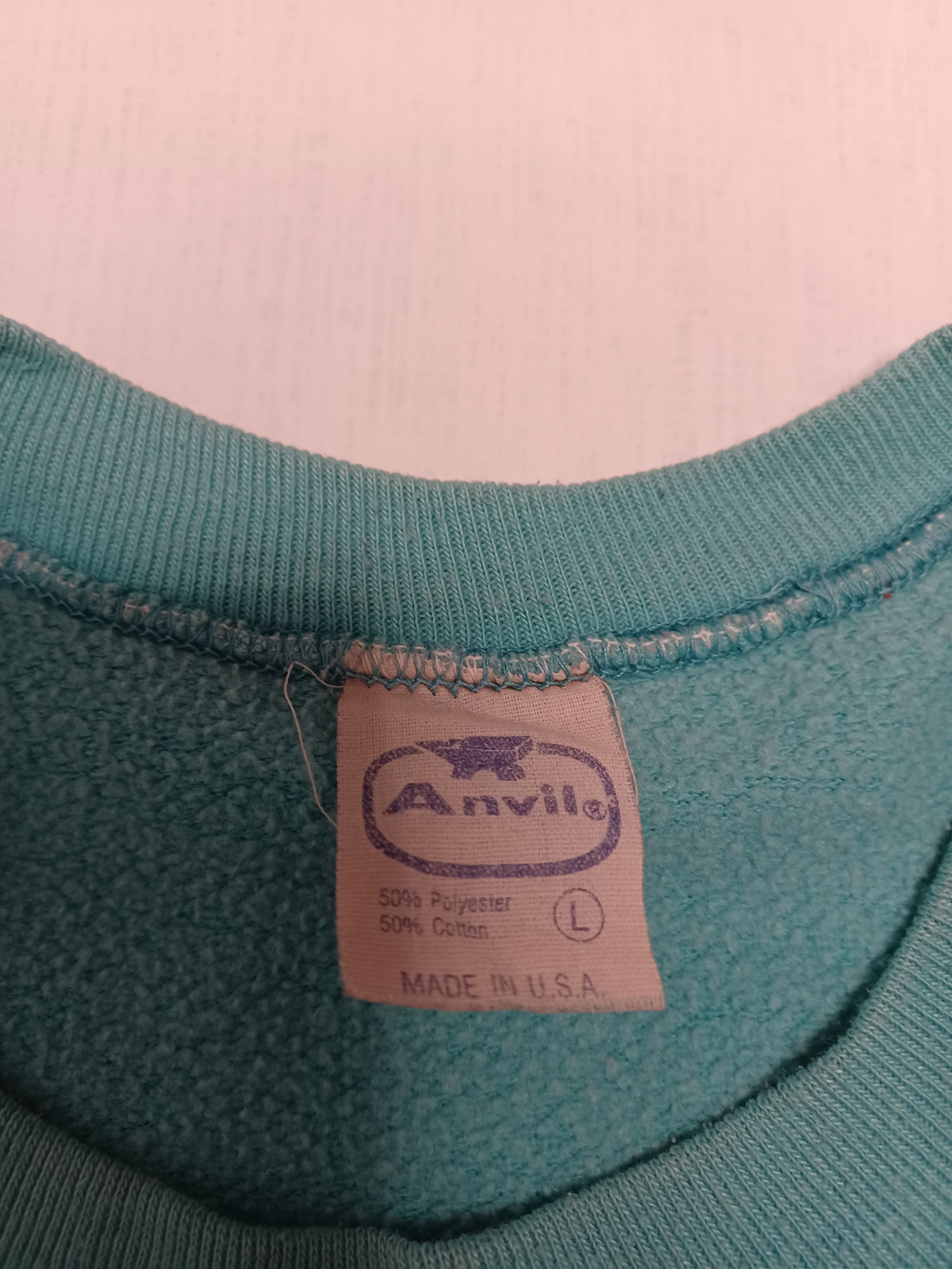 Anvil MONSTER ENERGY LAS VEGAS EARLY 90s MADE IN USA SWEATSHIRT Size US M / EU 48-50 / 2 - 4 Thumbnail
