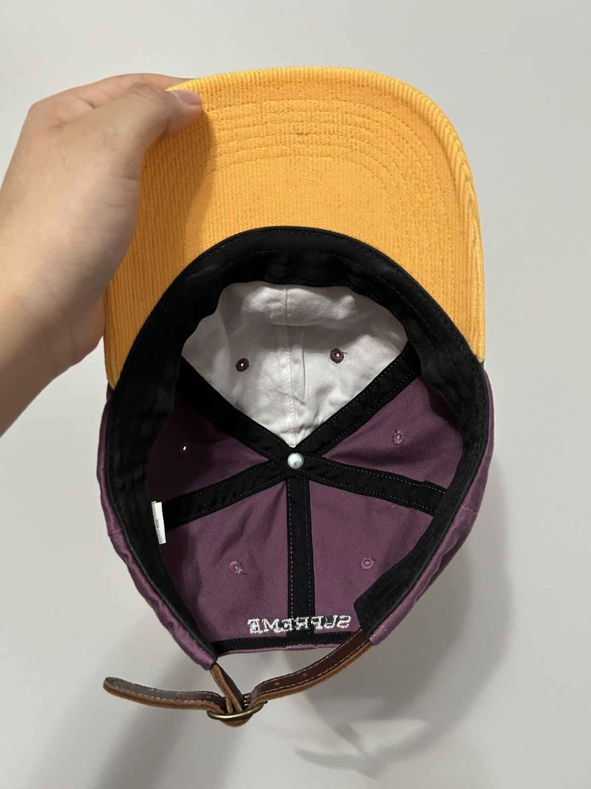 Supreme Supreme 2-Tone S logo 6-Panel Size ONE SIZE - 6 Thumbnail