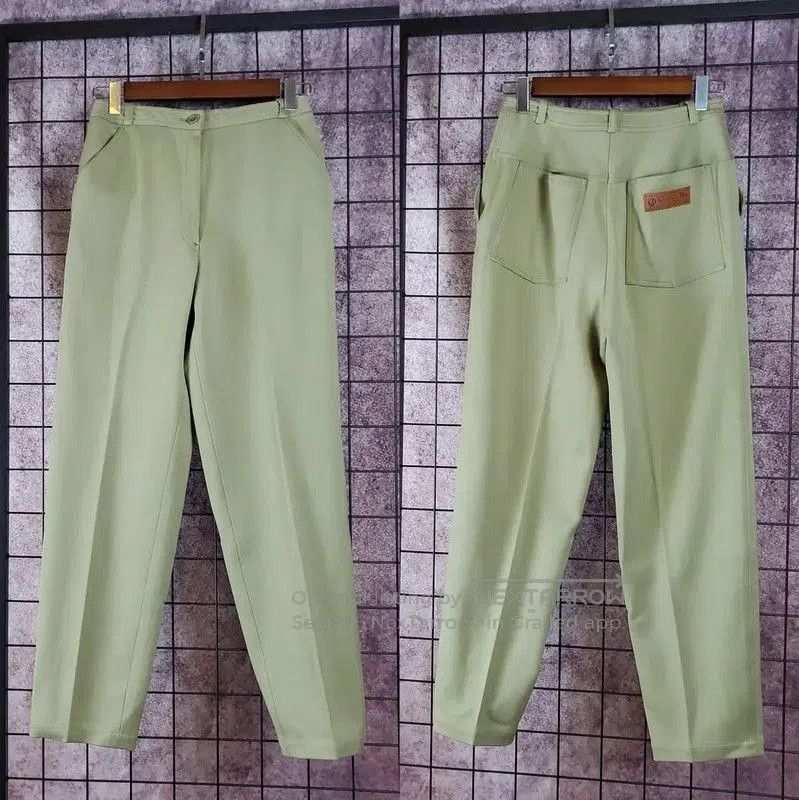 Dior Dior Green Wool Blend Casual Pants . Size 26" / US 2 / IT 38 - 2 Thumbnail