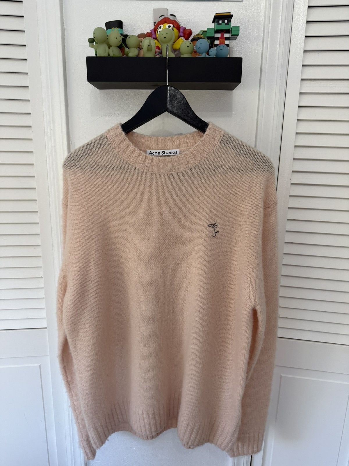 Acne Studios Acne studios script logo knit sweater Size US L / EU 52-54 / 3 - 1 Thumbnail