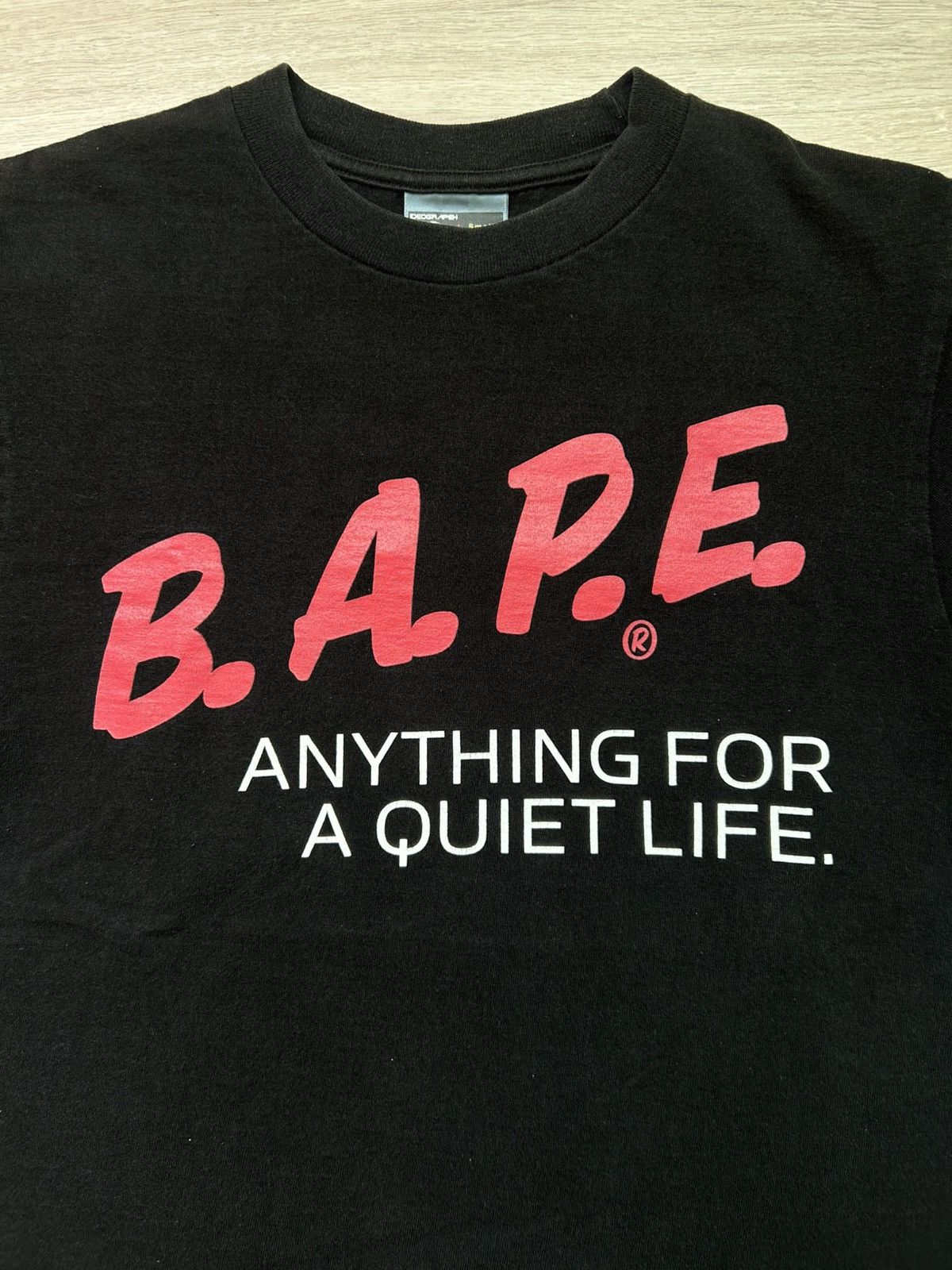 Bape 2000 BAPE DARE Logo Tee [Size S] Size US S / EU 44-46 / 1 - 2 Thumbnail