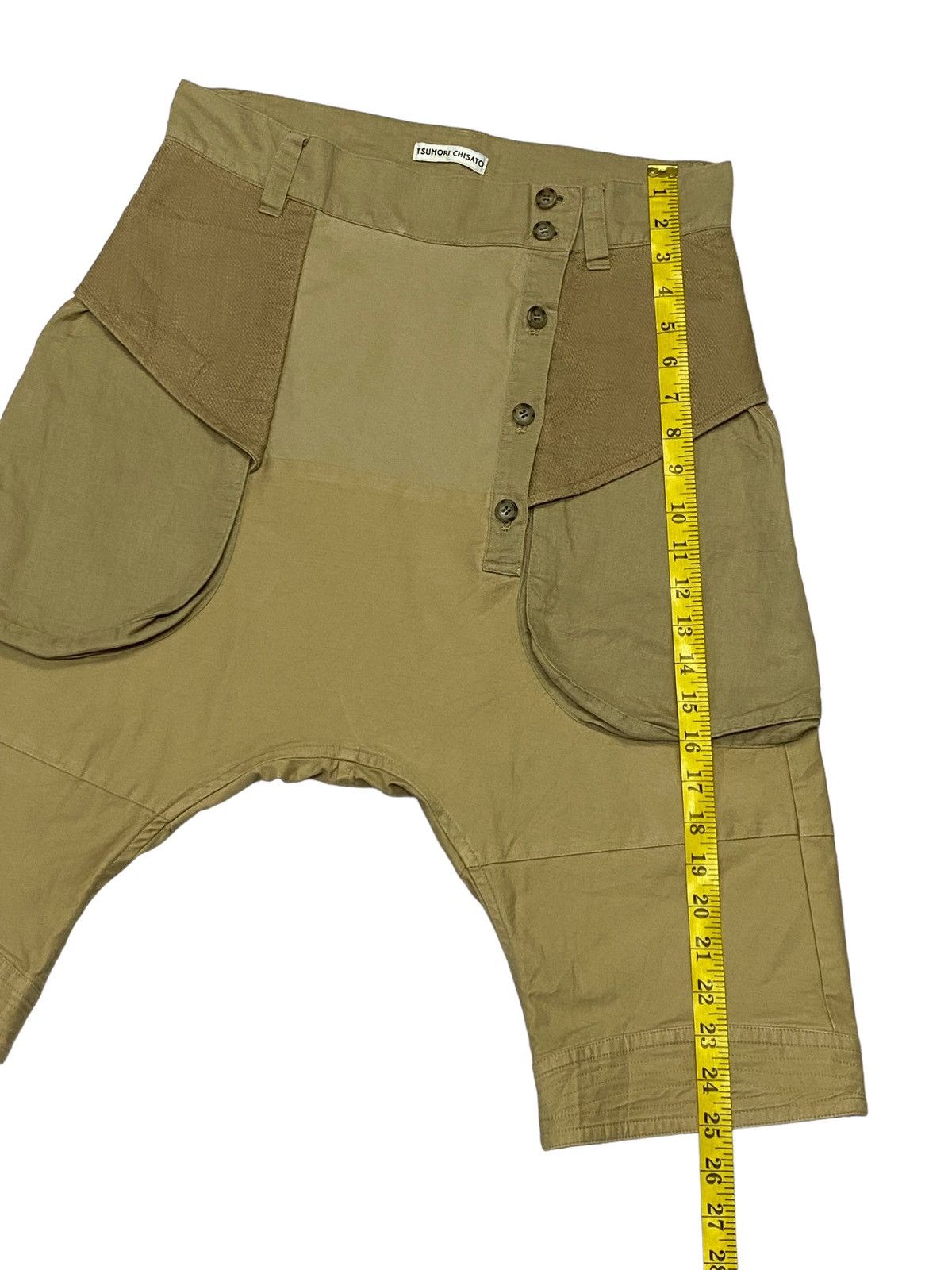 Issey Miyake × Japanese Brand × Tsumori Chisato Tsumori Chisoto By Issey Miyake Drop-Crotch Shorts Pants Size US 30 / EU 46 - 6 Thumbnail