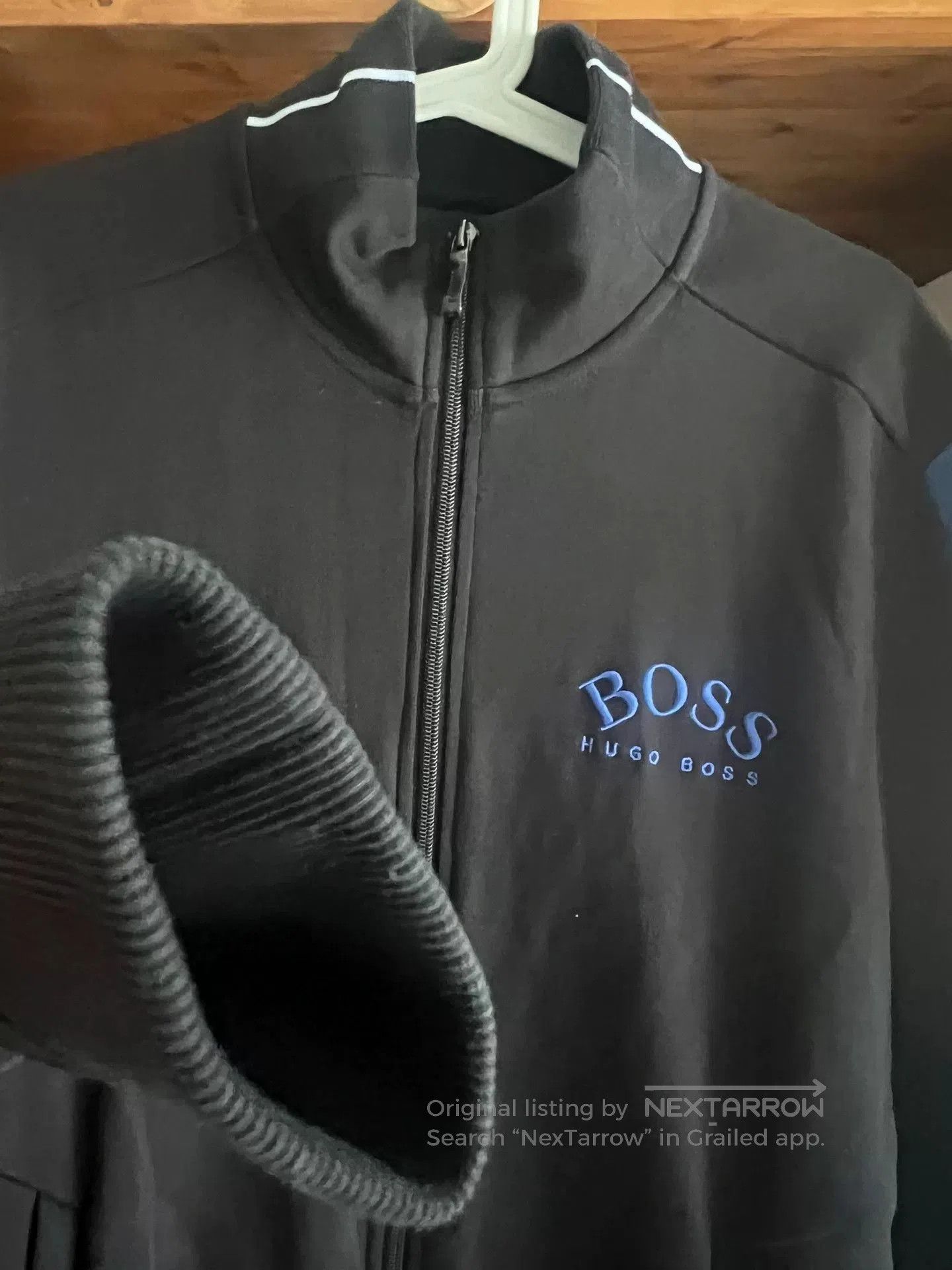 Hugo Boss Boss Black Cotton Jacket. Size US S / EU 44-46 / 1 - 4 Thumbnail