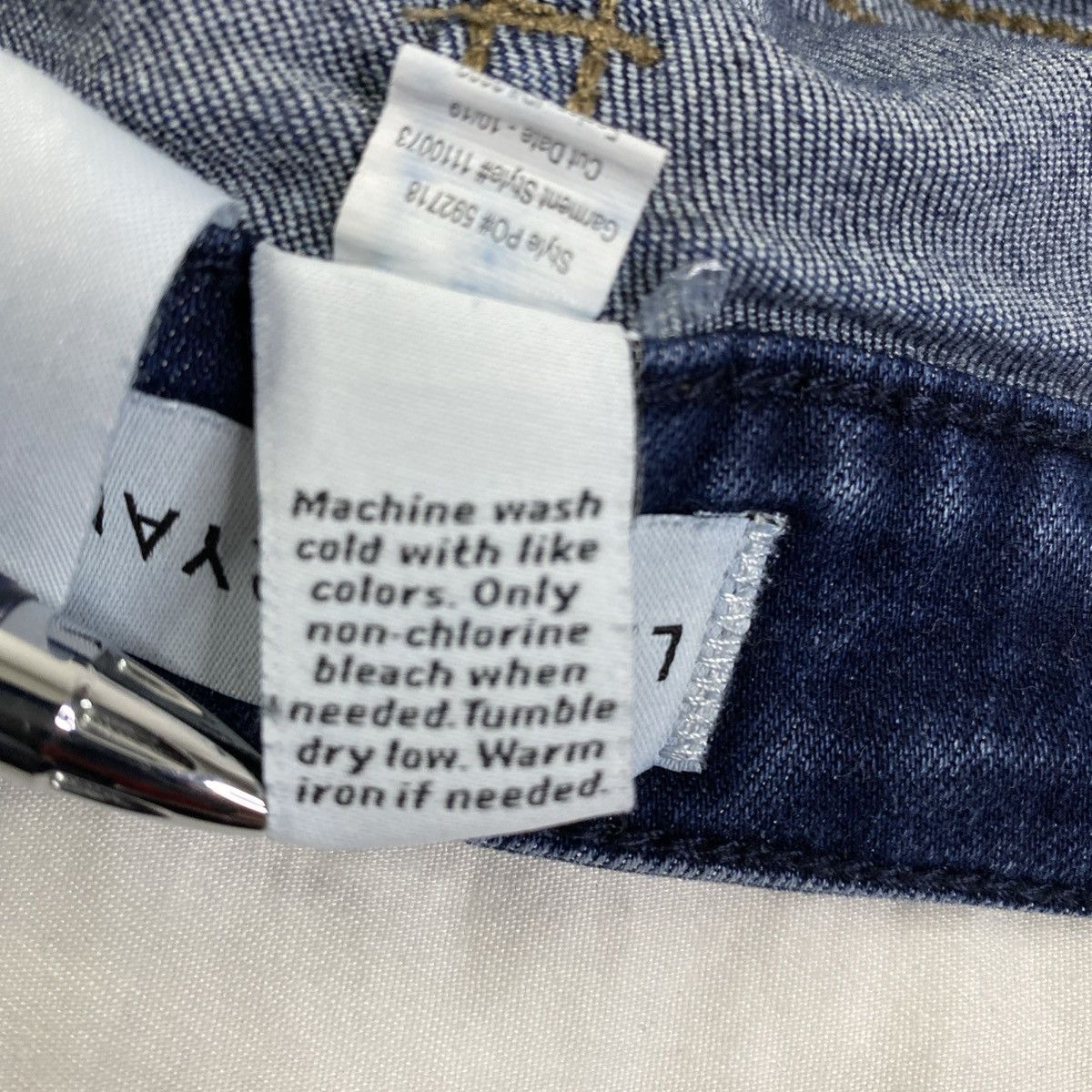 Other Lane Bryant Jeans Women's Plus Sz 20 Capri Stretch EUC Size 42" / US 20 - 9 Thumbnail