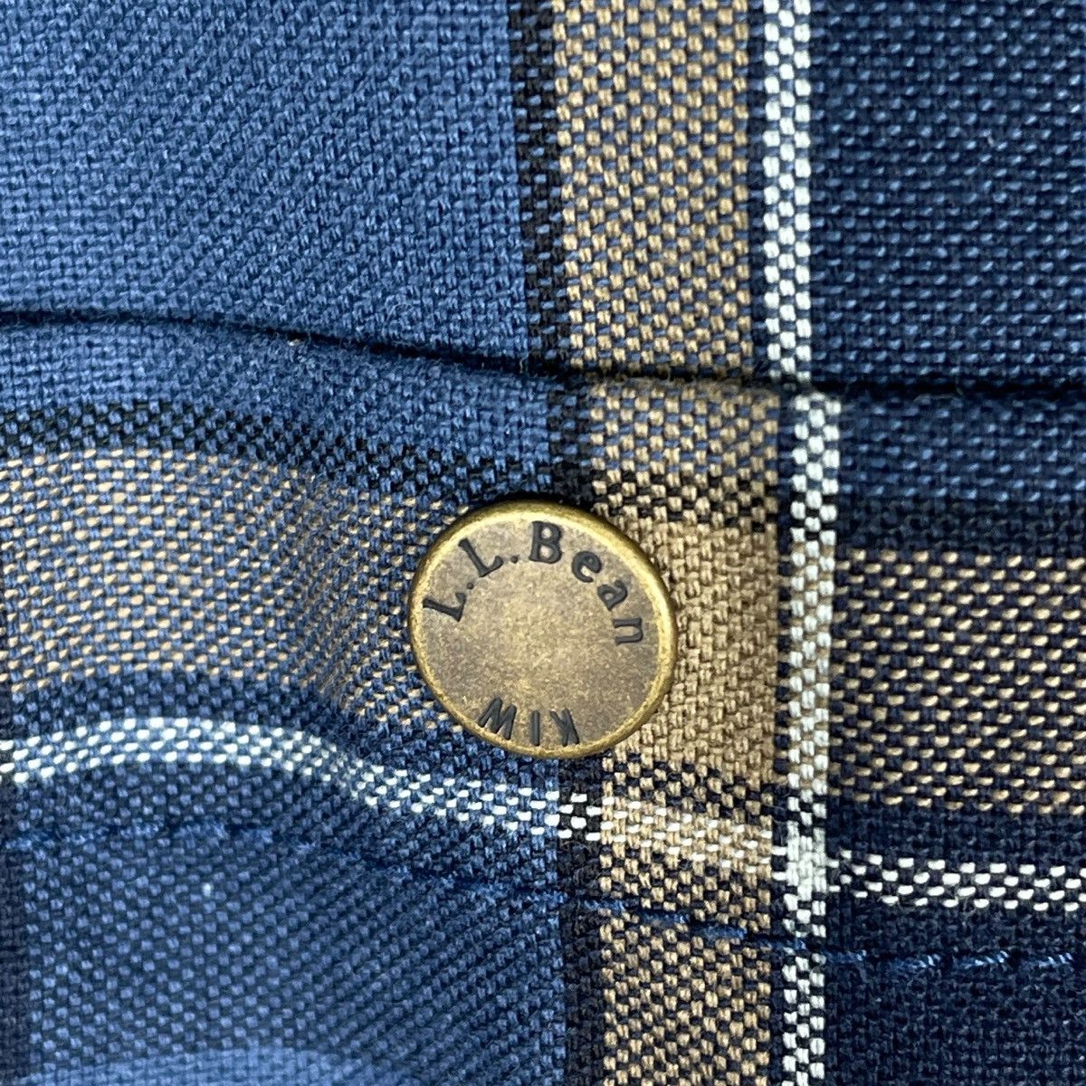 L.L. Bean Vintage L.L. Bean Katahdin Iron Works Flannel Shirt Jacket Size US L / EU 52-54 / 3 - 5 Thumbnail