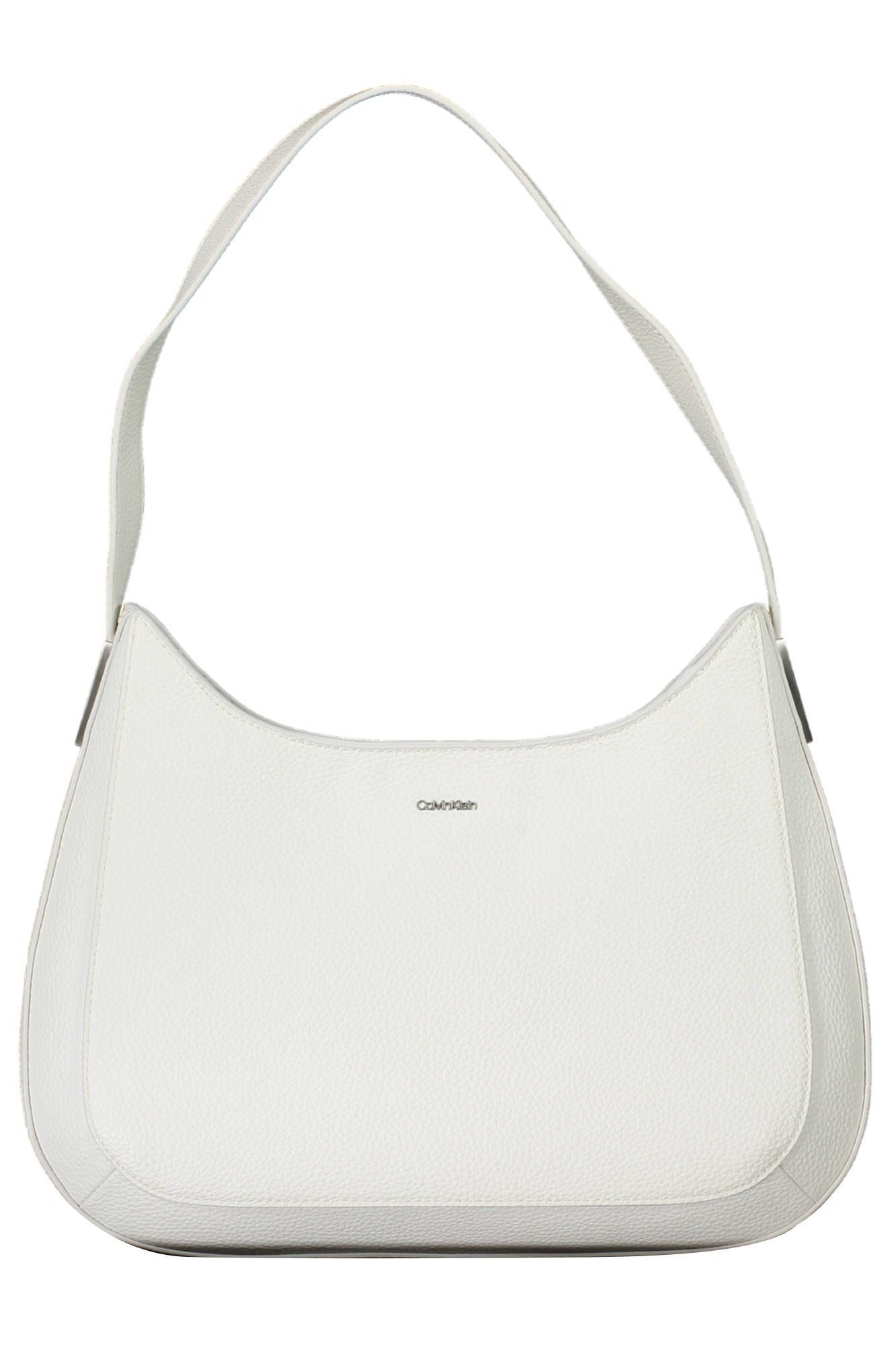 Calvin Klein White Polyester Women Women's Handbag Size ONE SIZE - 1 Thumbnail