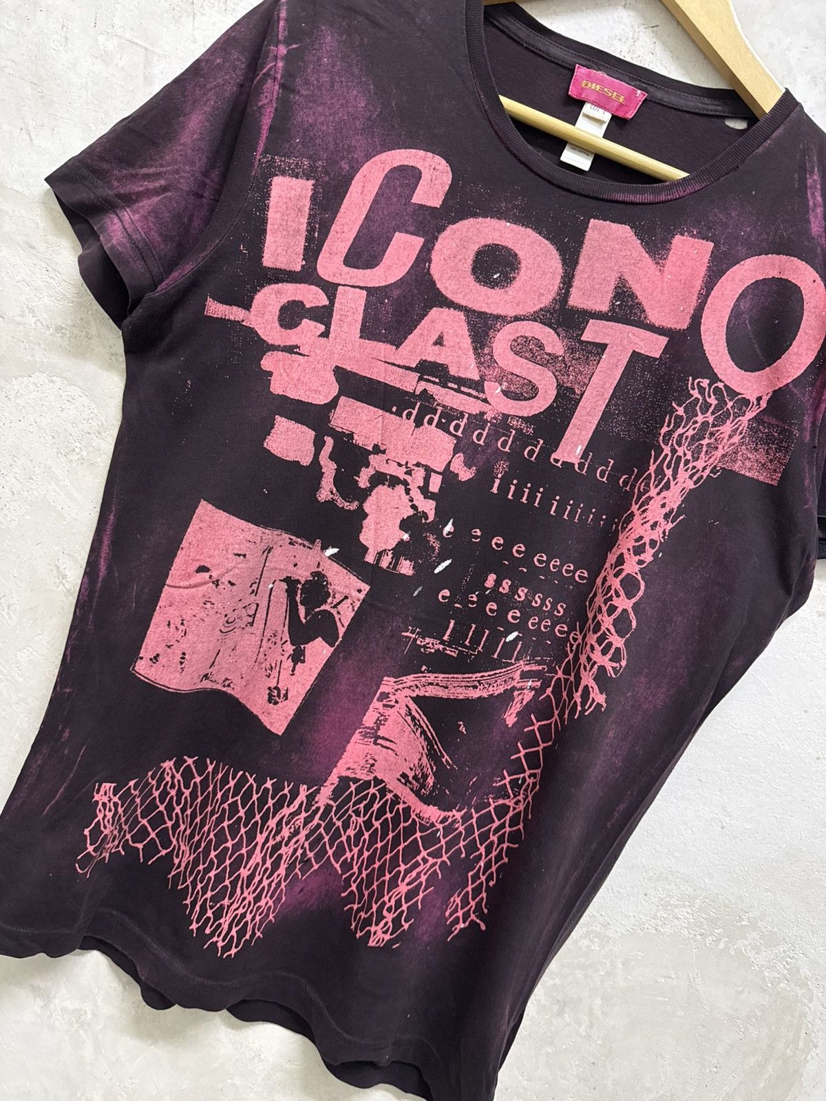 Diesel Distressed Diesel Punk Opium Tees Size US L / EU 52-54 / 3 - 3 Thumbnail