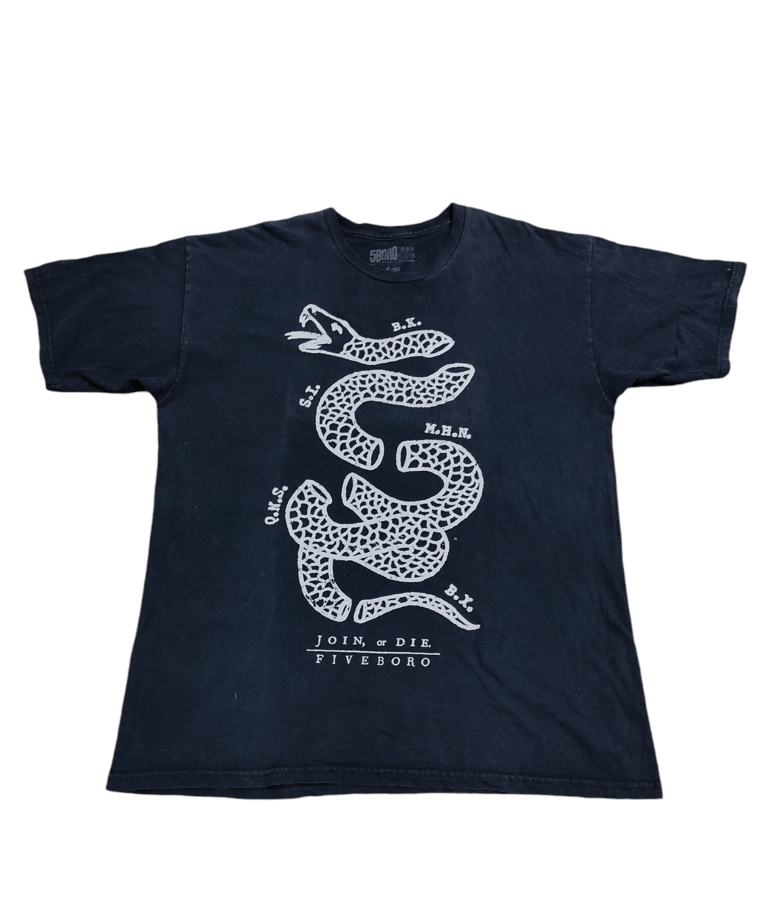 Other FIVEBORO JOIN OR DIE SNAKE TEE Size US L / EU 52-54 / 3 - 1 Thumbnail