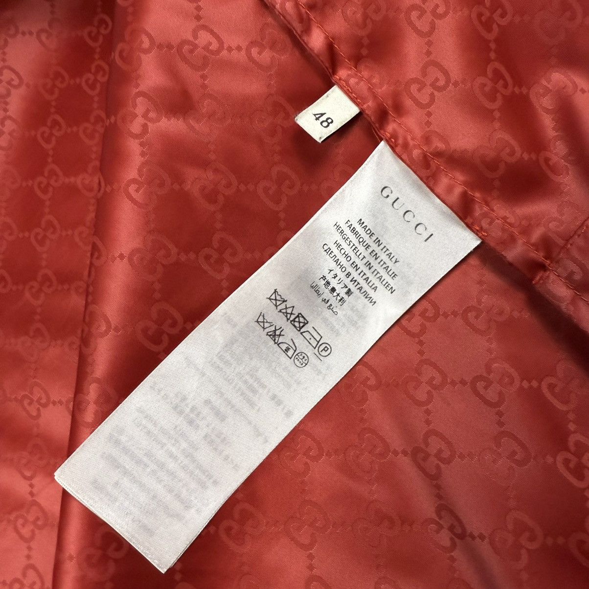 Gucci Gucci Monogram Nylon ‘Red’ Hooded Windbreaker Size US M / EU 48-50 / 2 - 9 Thumbnail