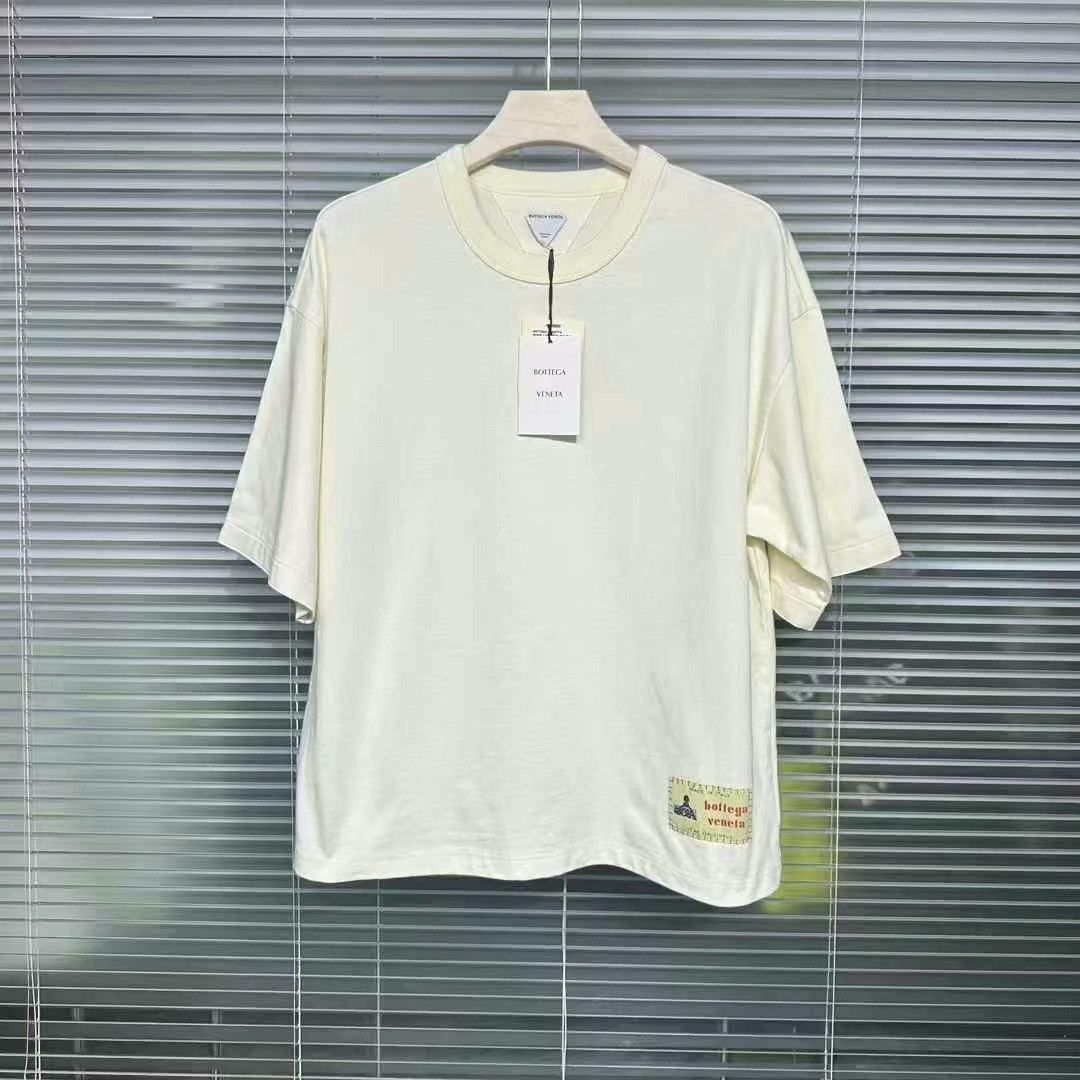 Bottega Veneta bottega veneta embroidered logo short sleeve shirt Size US S / EU 44-46 / 1 - 1 Thumbnail