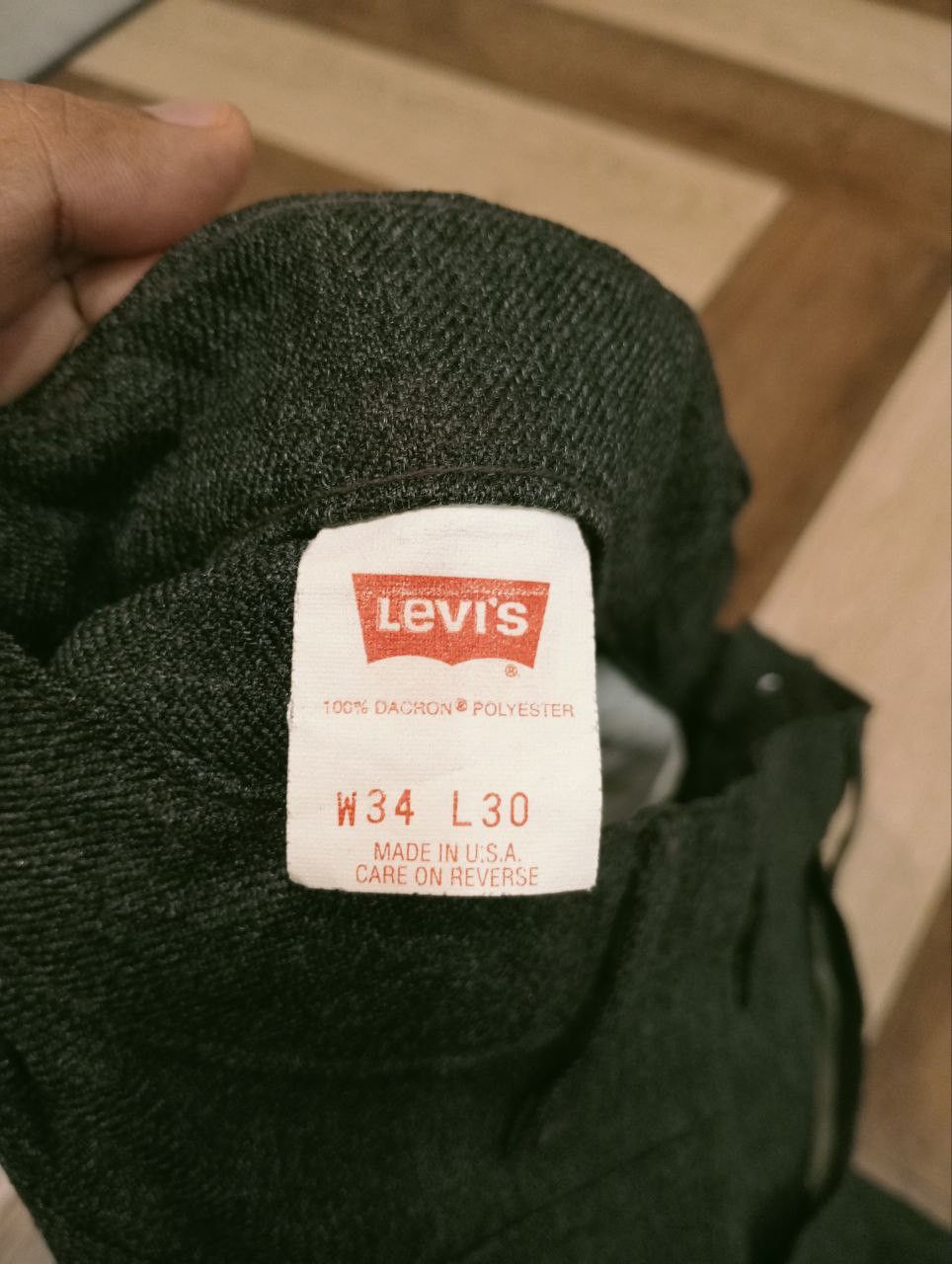 Levi's Vintage Clothing VINTAGE LEVI'S STAR PRESS PANTS - SIZE 34 Size US 34 / EU 50 - 7 Thumbnail